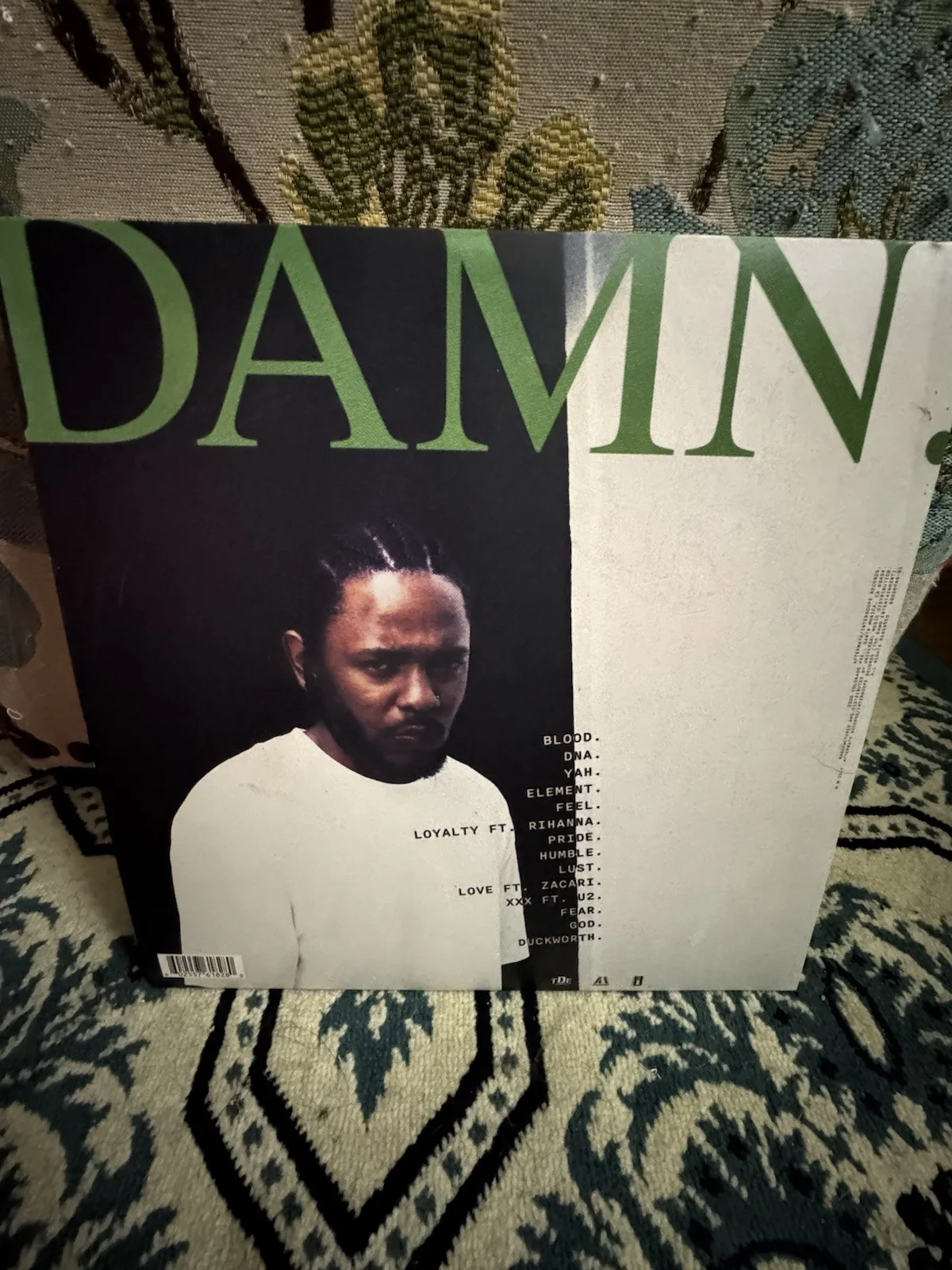 Kendrick Lamar — Kendrick Lamar Signed Damn Vinyl, image 2