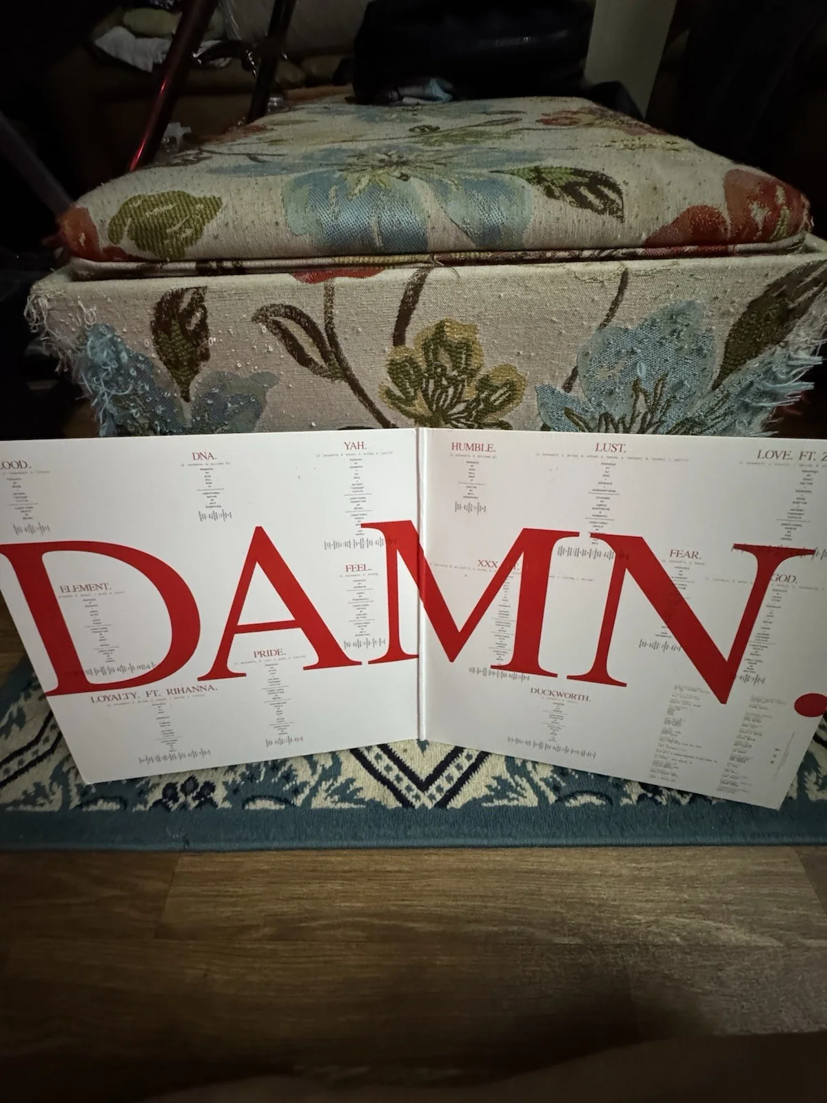 Kendrick Lamar — Kendrick Lamar Signed Damn Vinyl, image 3