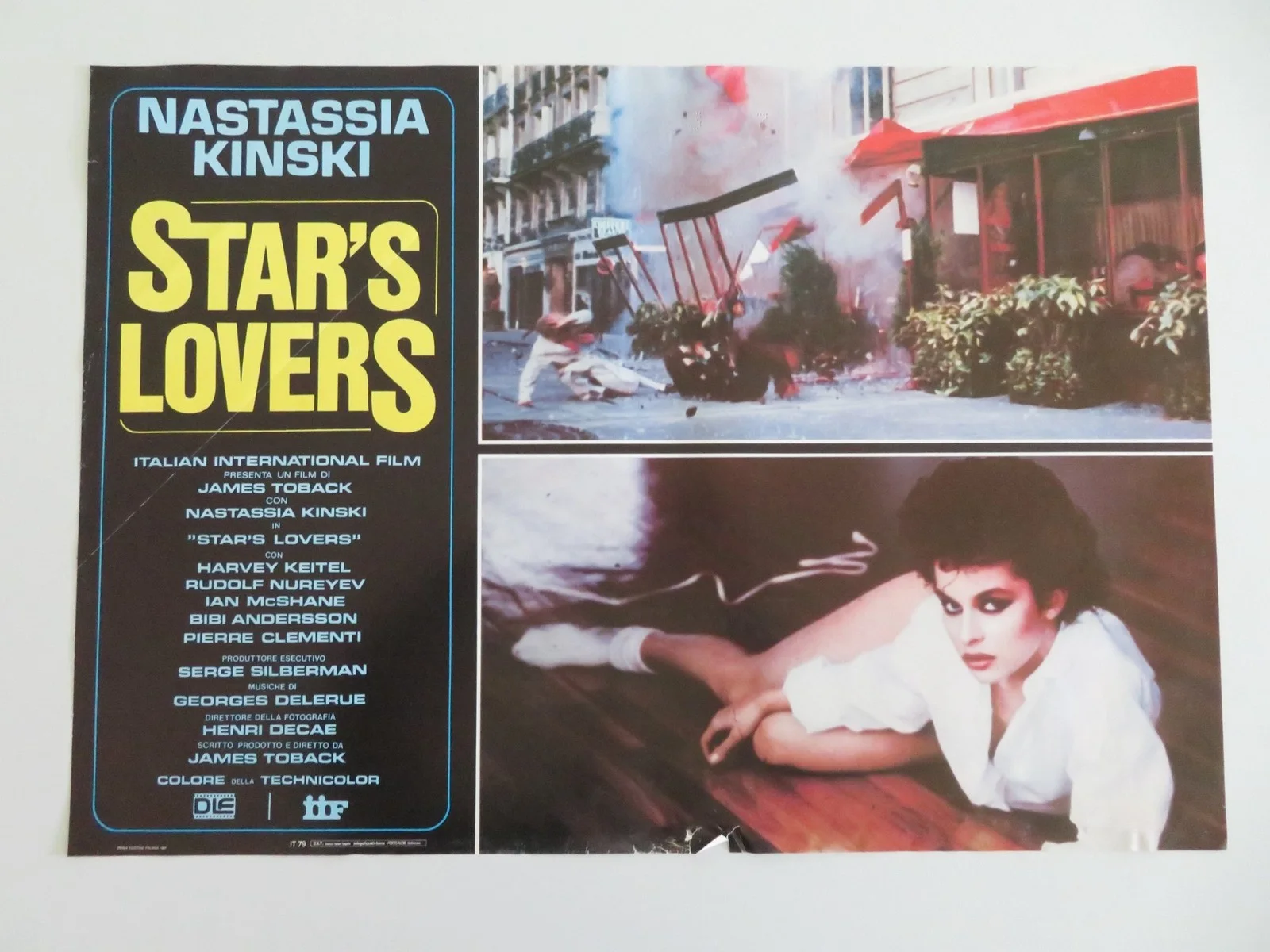 STAR'S LOVERS ITALIAN FOTOBUSTA POSTERS LOT OF 6 KINSKI HARVEY KEITEL 1983, изображение 3