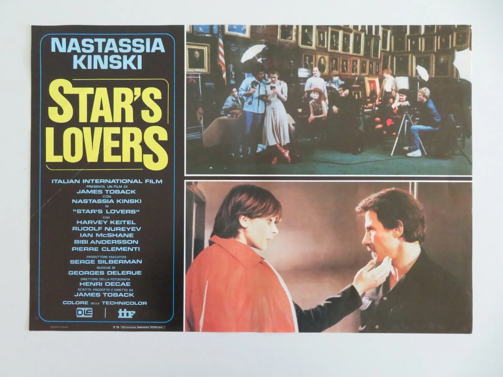 STAR'S LOVERS ITALIAN FOTOBUSTA POSTERS LOT OF 6 KINSKI HARVEY KEITEL 1983, изображение 5
