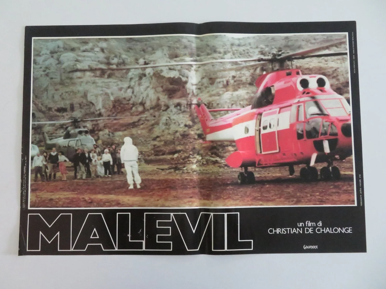 MALEVIL ITALIAN FOTOBUSTA POSTERS LOT OF 8 MICHEL SERRAULT JACQUES DUTRONC 1981, изображение 3