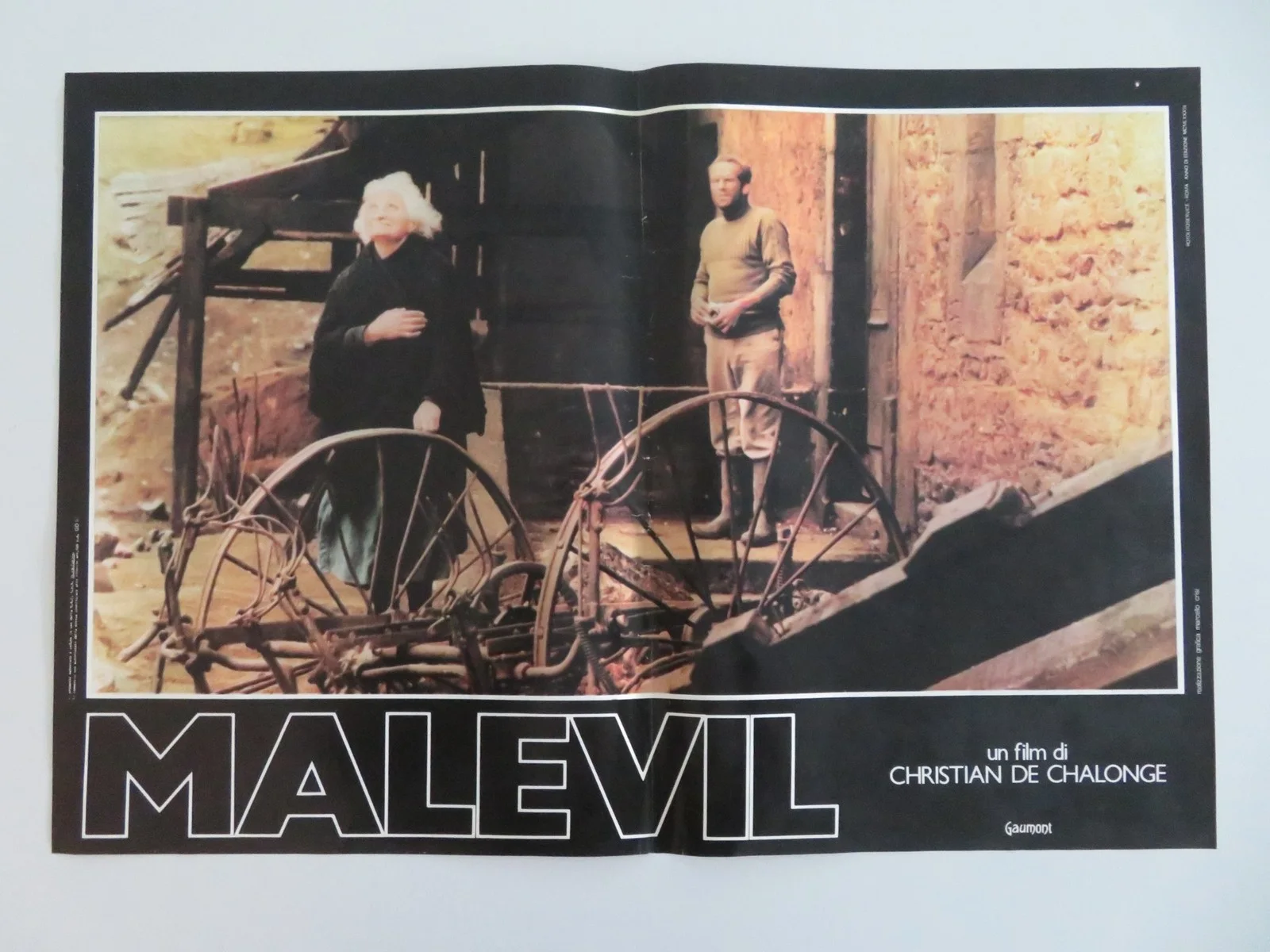 MALEVIL ITALIAN FOTOBUSTA POSTERS LOT OF 8 MICHEL SERRAULT JACQUES DUTRONC 1981, изображение 4