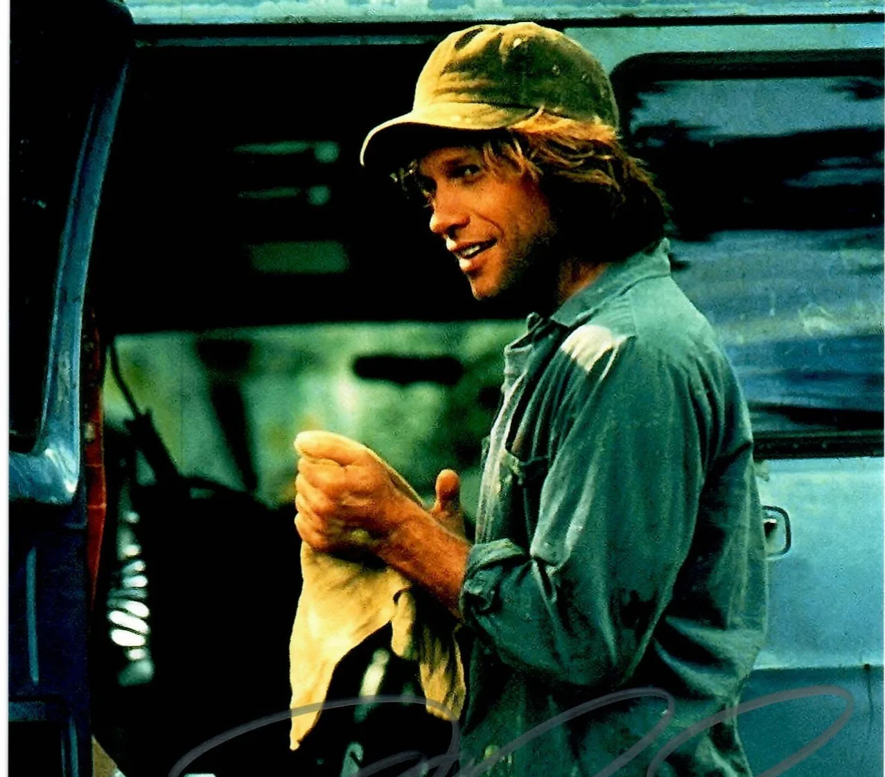 Jon Von Jovi — Jon Von Jovi Home Grown As Danny Movie Actor Singer Signed 8 x 10 Photo TTM COA, изображение 3