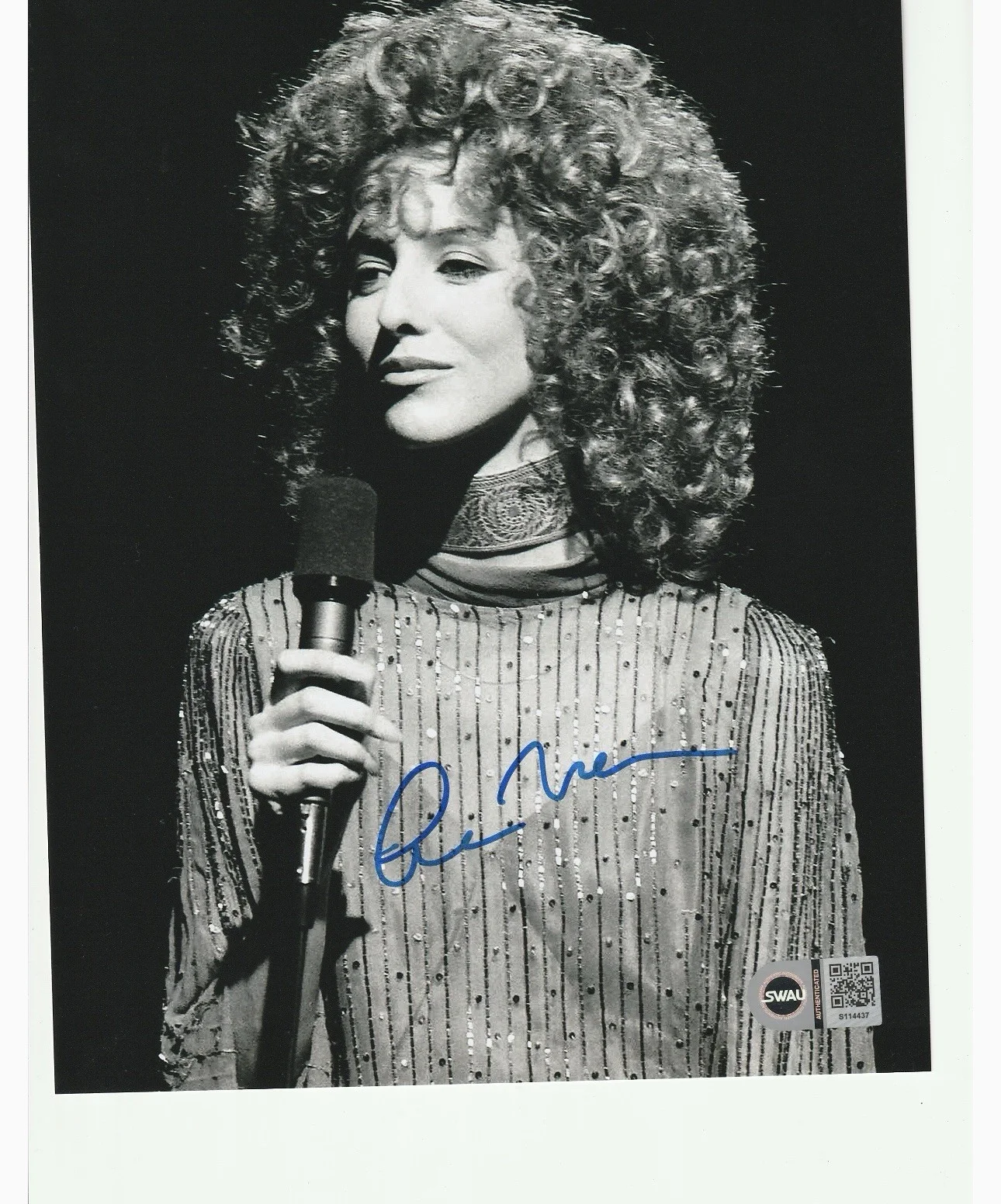 LARAINE NEWMAN — LARAINE NEWMAN Signed CONEHEADS SNL 8X10 Photo Autograph SWAU COA CERT 4