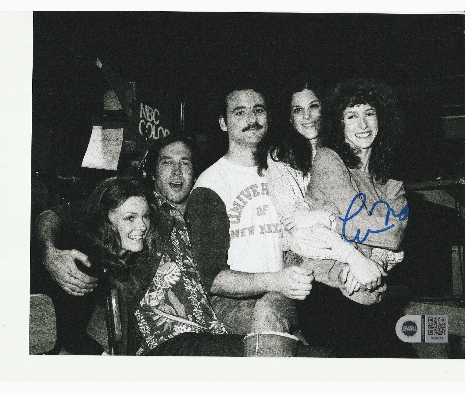 LARAINE NEWMAN — LARAINE NEWMAN Signed CONEHEADS SNL 8X10 Photo Autograph SWAU COA CERT 2