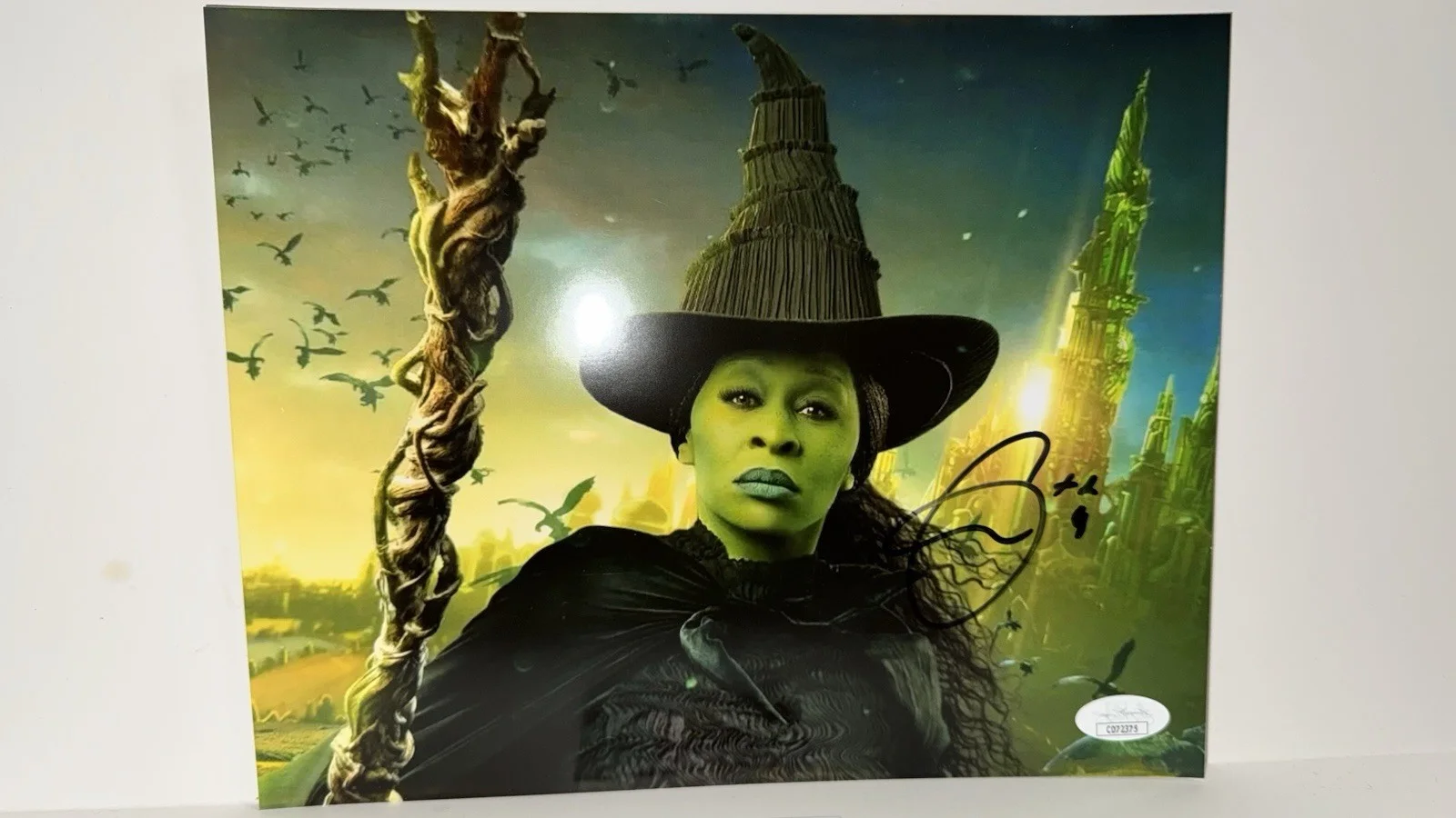 Cynthia Erivo Signed Wicked 8x10 Photo JSA CERT, image 3