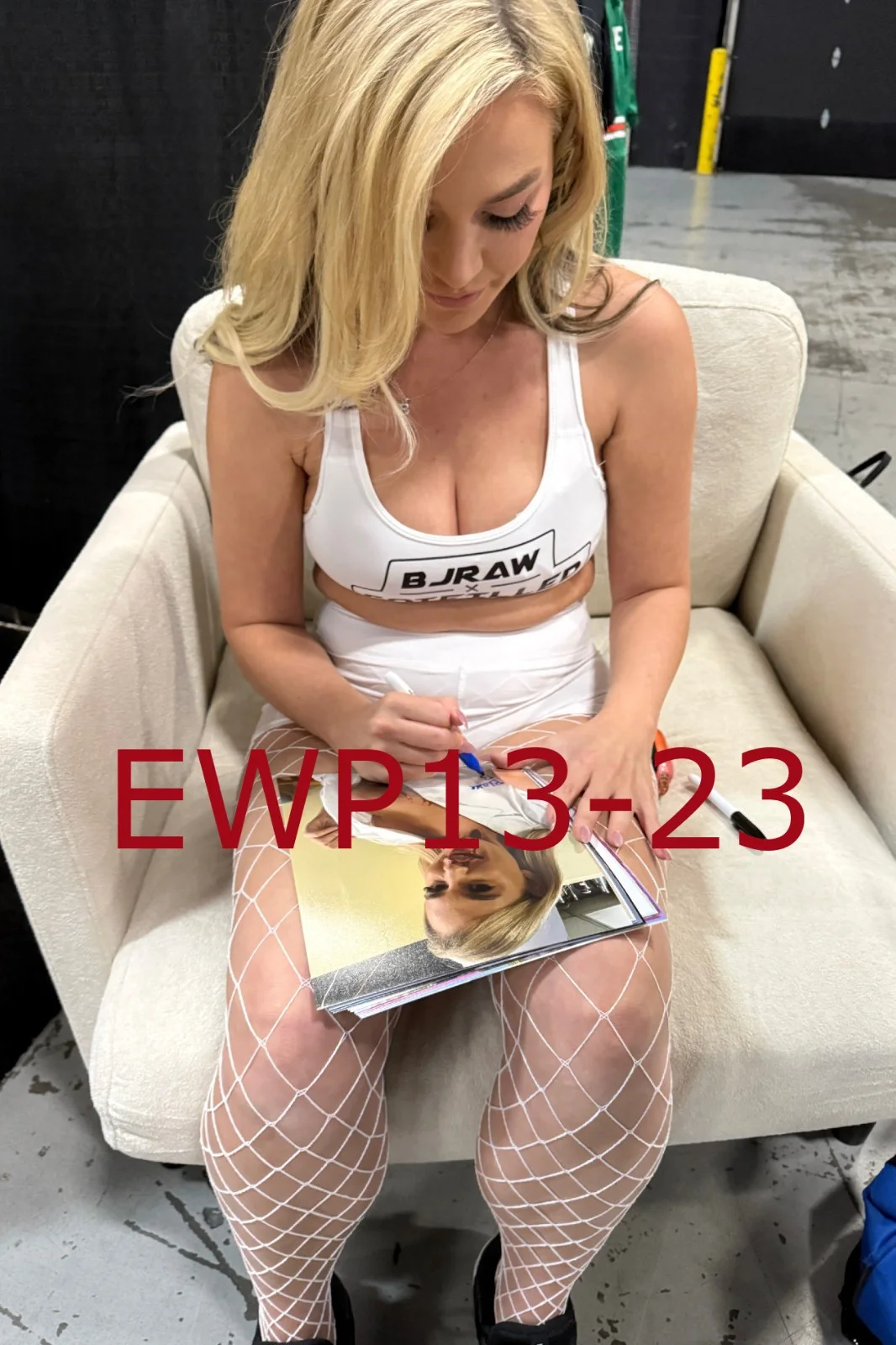 Hot Sexy Blake Blossom Signed Autograph 8x10 Photo Adult Film Star Beckett BAS, изображение 2