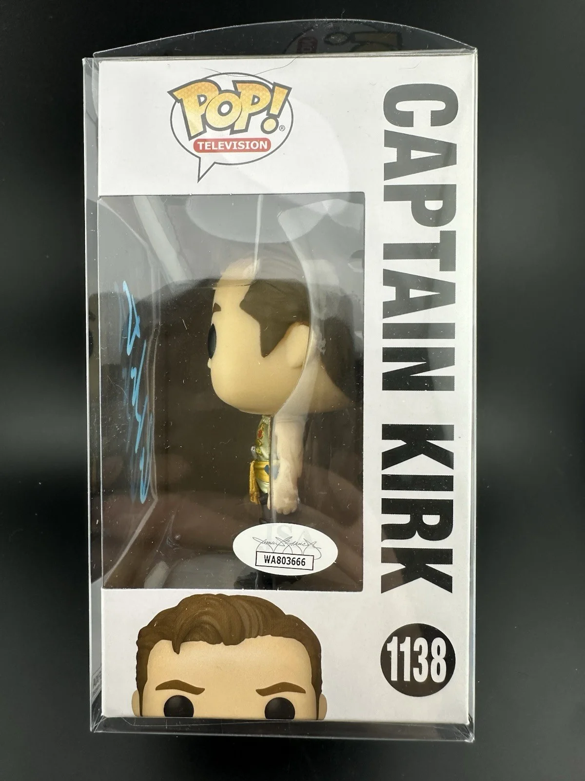 William Shatner — Captain Kirk William Shatner Signed Autographed Funko Pop 1138 JSA CERT, изображение 3
