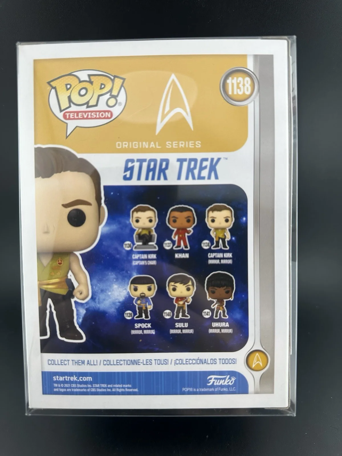 William Shatner — Captain Kirk William Shatner Signed Autographed Funko Pop 1138 JSA CERT, изображение 4