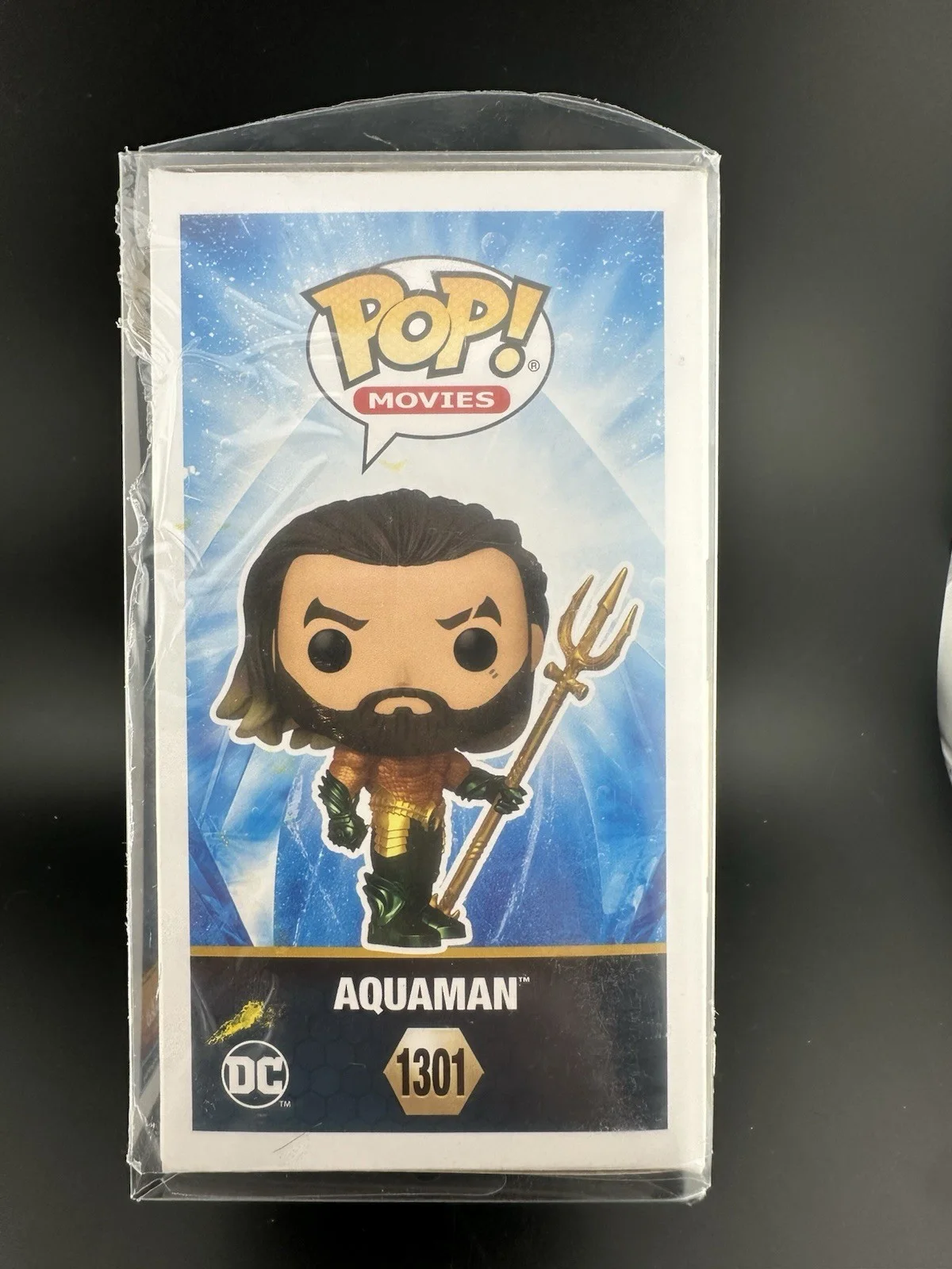 Jason Mamoa Signed Autographed Aquaman Funko Pop #1301 BAS BECKETT COA AUTH, изображение 5