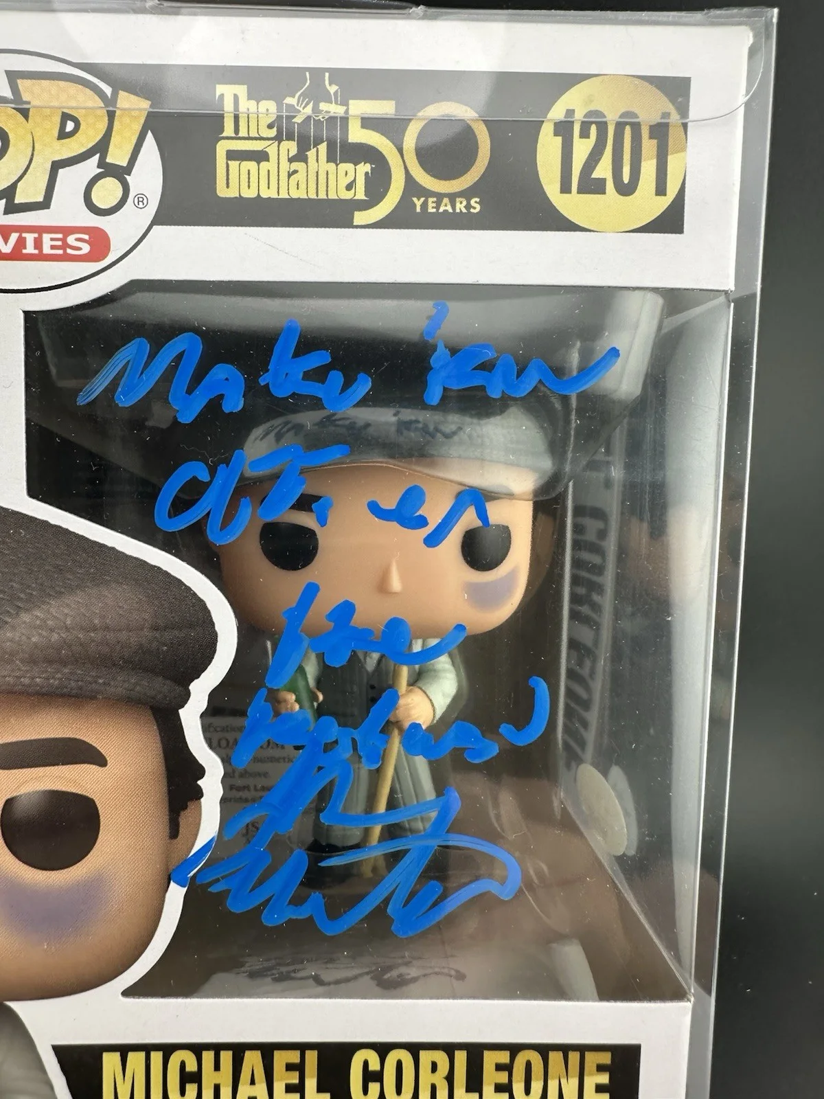 John Martino Autographed Signed The Godfather Funko Pop JSA COA, изображение 2