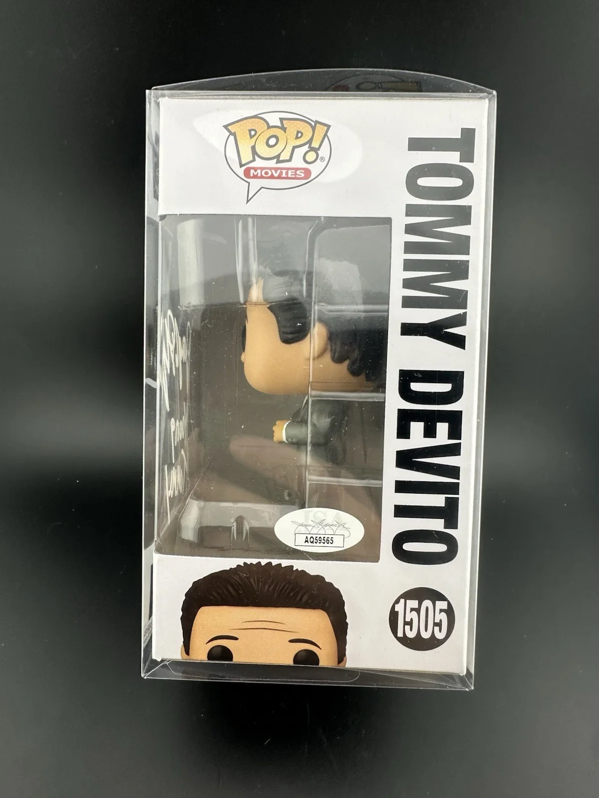 Joseph D’Onofrio Autographed Young Tommy Devito Goodfellas Funko Pop JSA COA, image 4