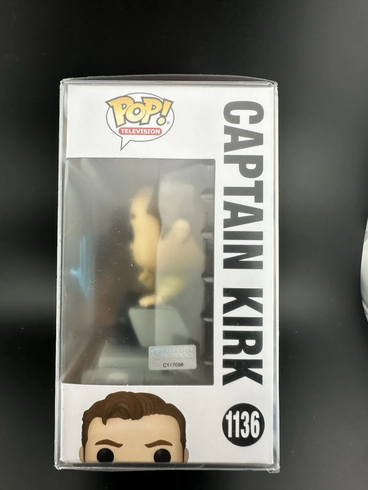 William Shatner — Captain Kirk William Shatner Signed Autographed Funko Pop 1138 Celebrity Auth, изображение 3