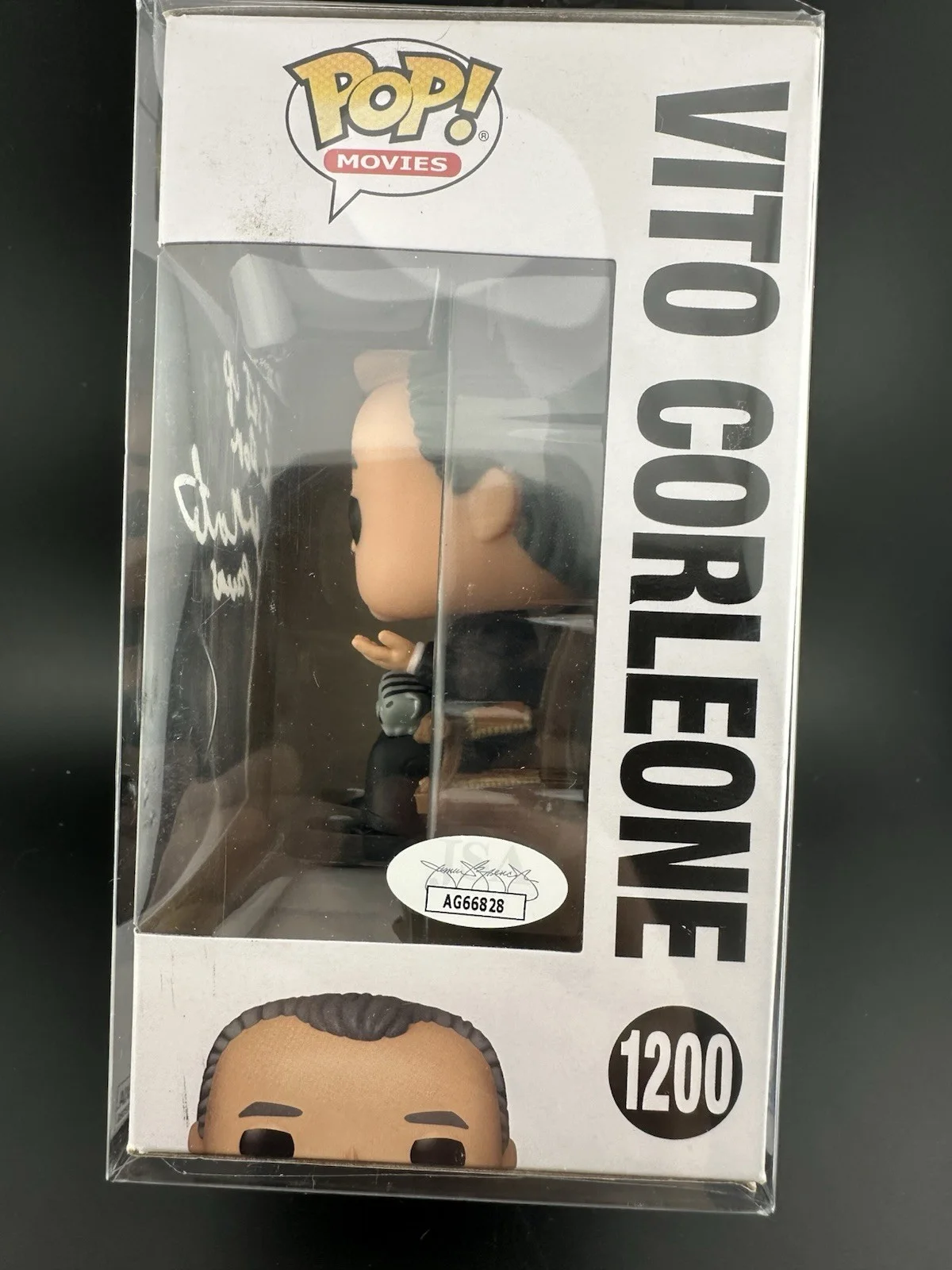 John Martino Autographed Signed The Godfather Funko Pop JSA COA, изображение 4