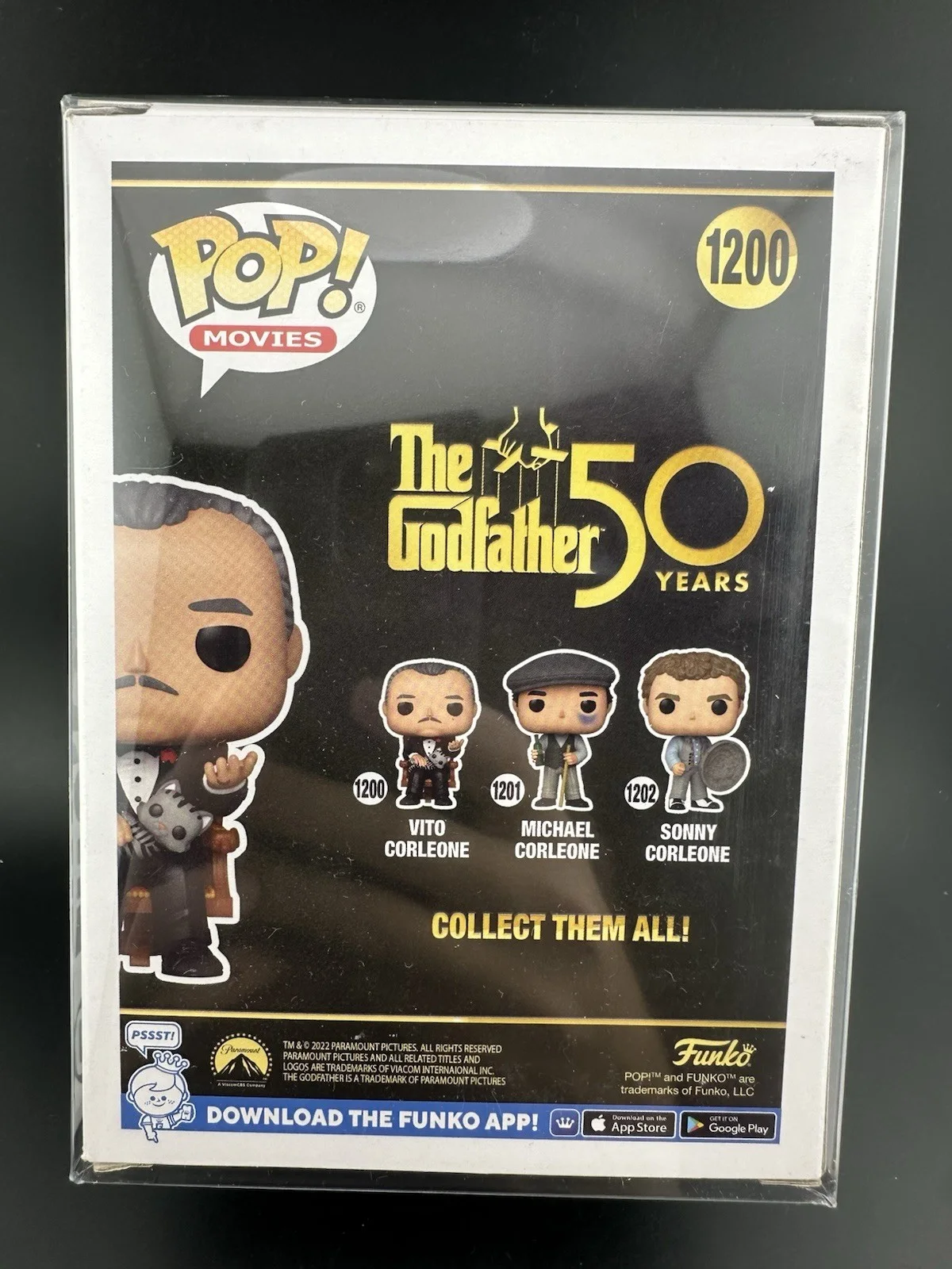 John Martino Autographed Signed The Godfather Funko Pop JSA COA, изображение 5