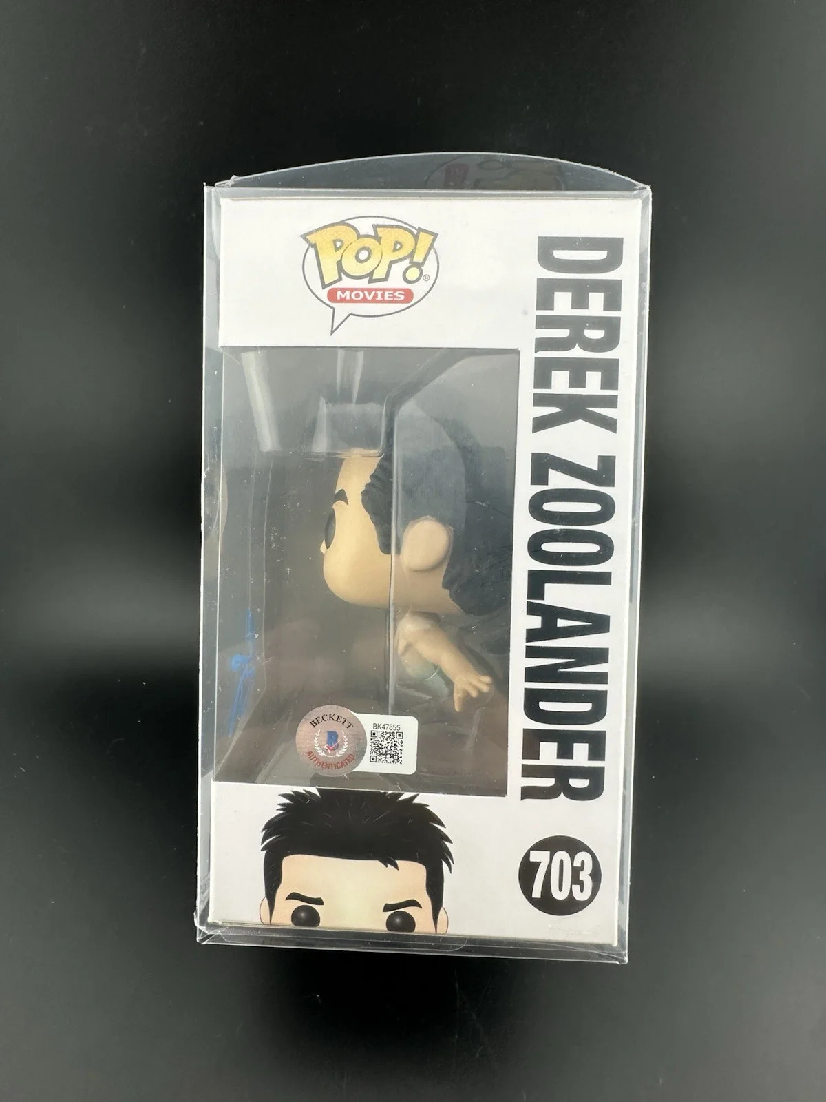 Ben Stiller — Ben Stiller Signed Autographed Funko Pop 703 Derek Zoolander Authentic BECKETT, image 4