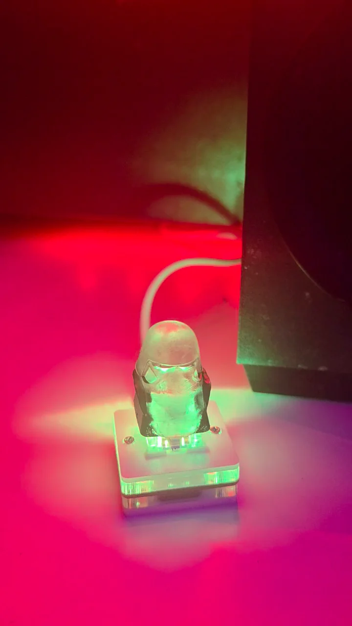 Custom Starwars Snow Trooper Keycap! Best for Razer Keyboards! Great Gift!, image 2