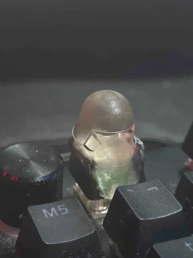 Custom Starwars Snow Trooper Keycap! Best for Razer Keyboards! Great Gift!, image 3