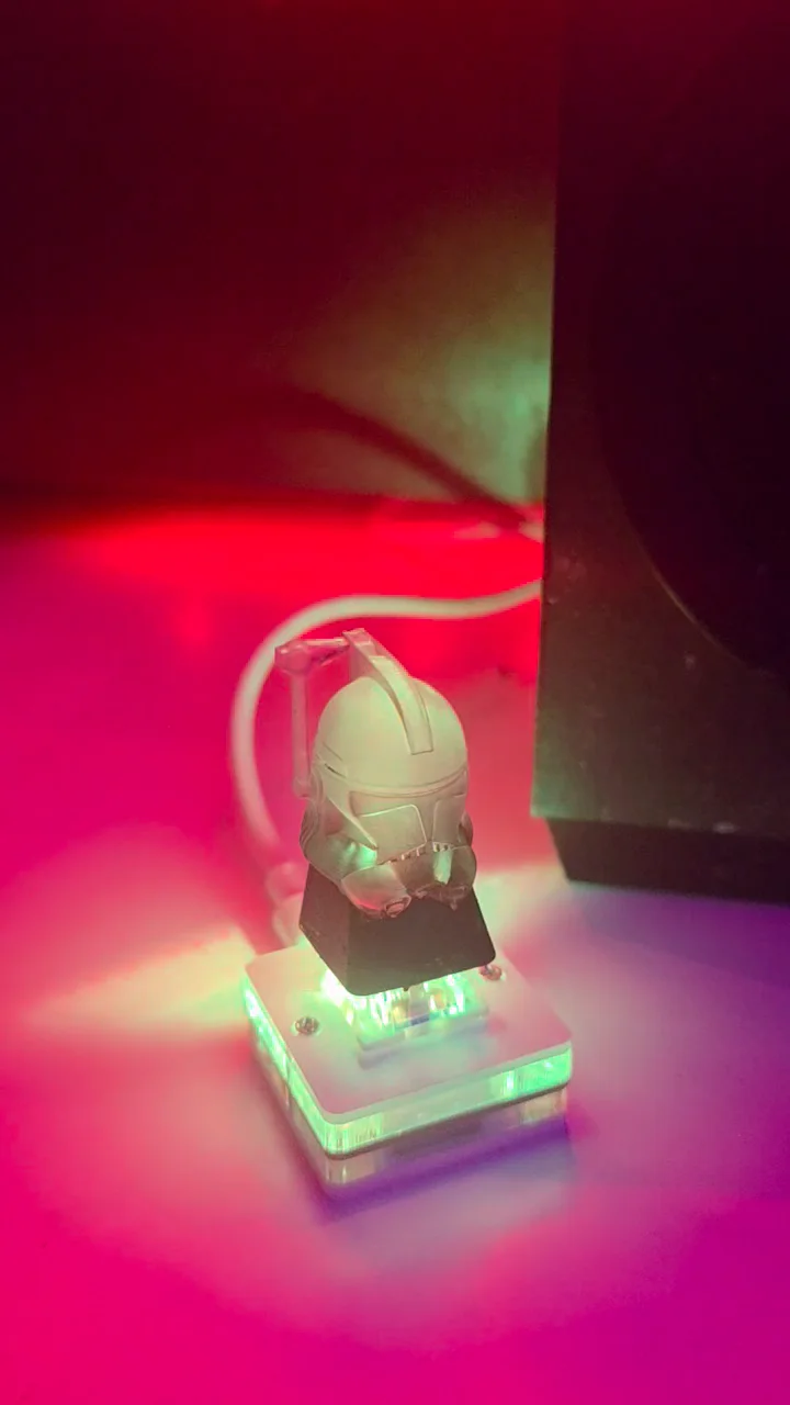 Custom Starwars ARC Trooper Keycap! Best for Razer Keyboards! Great Gift!, image 2