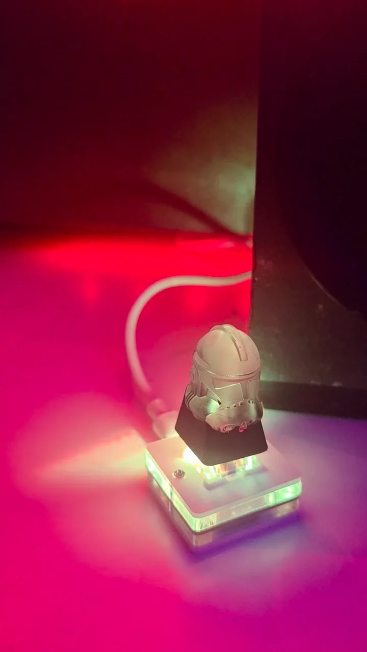 Custom Starwars Phase 2 Clone Keycap! Best for Razer Keyboards! Great Gift!, image 2
