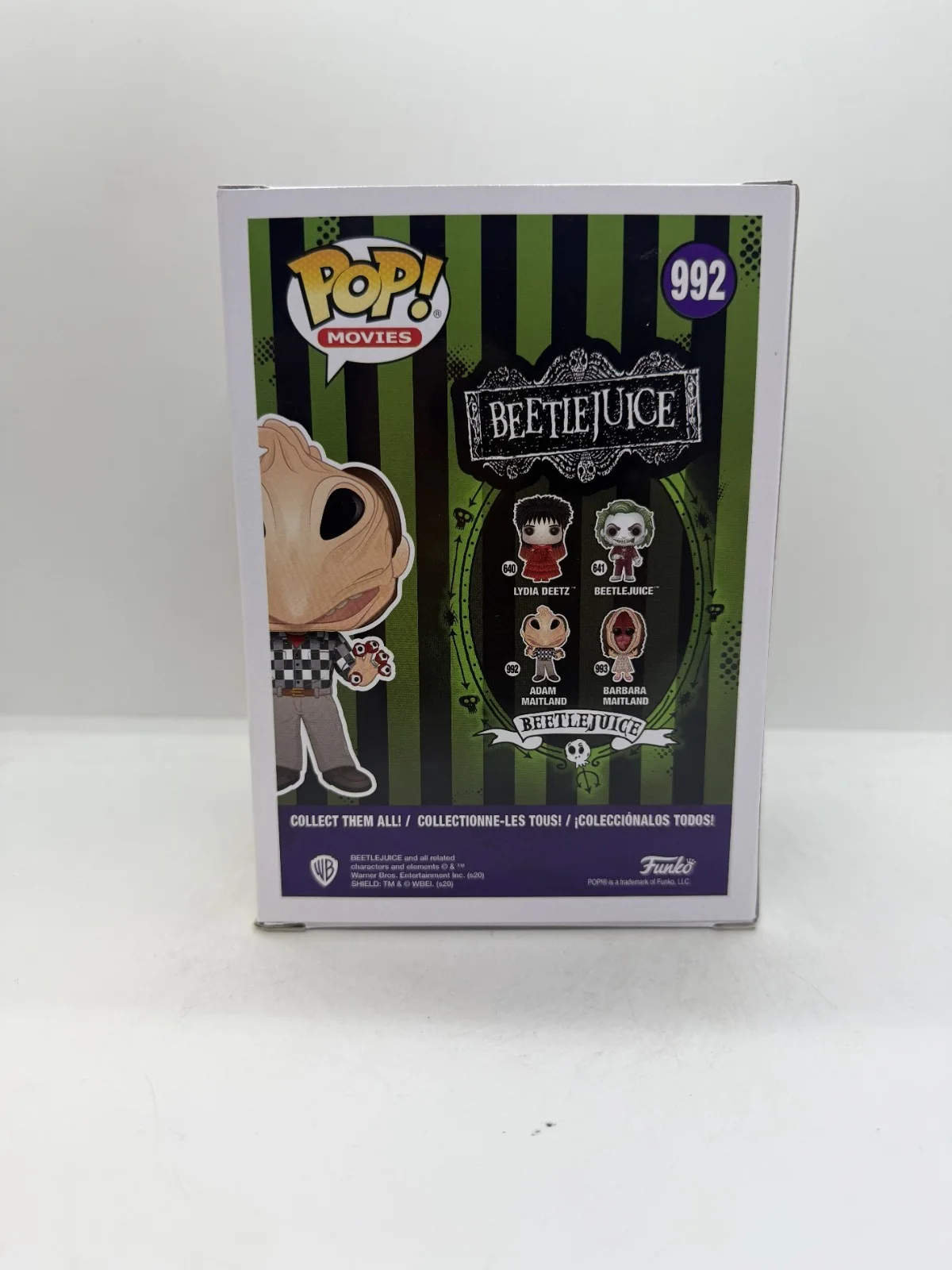 alec baldwin — Alec Baldwin Signed Beetlejuice Adam Maitland Funko Pop #992 SWAU, image 3