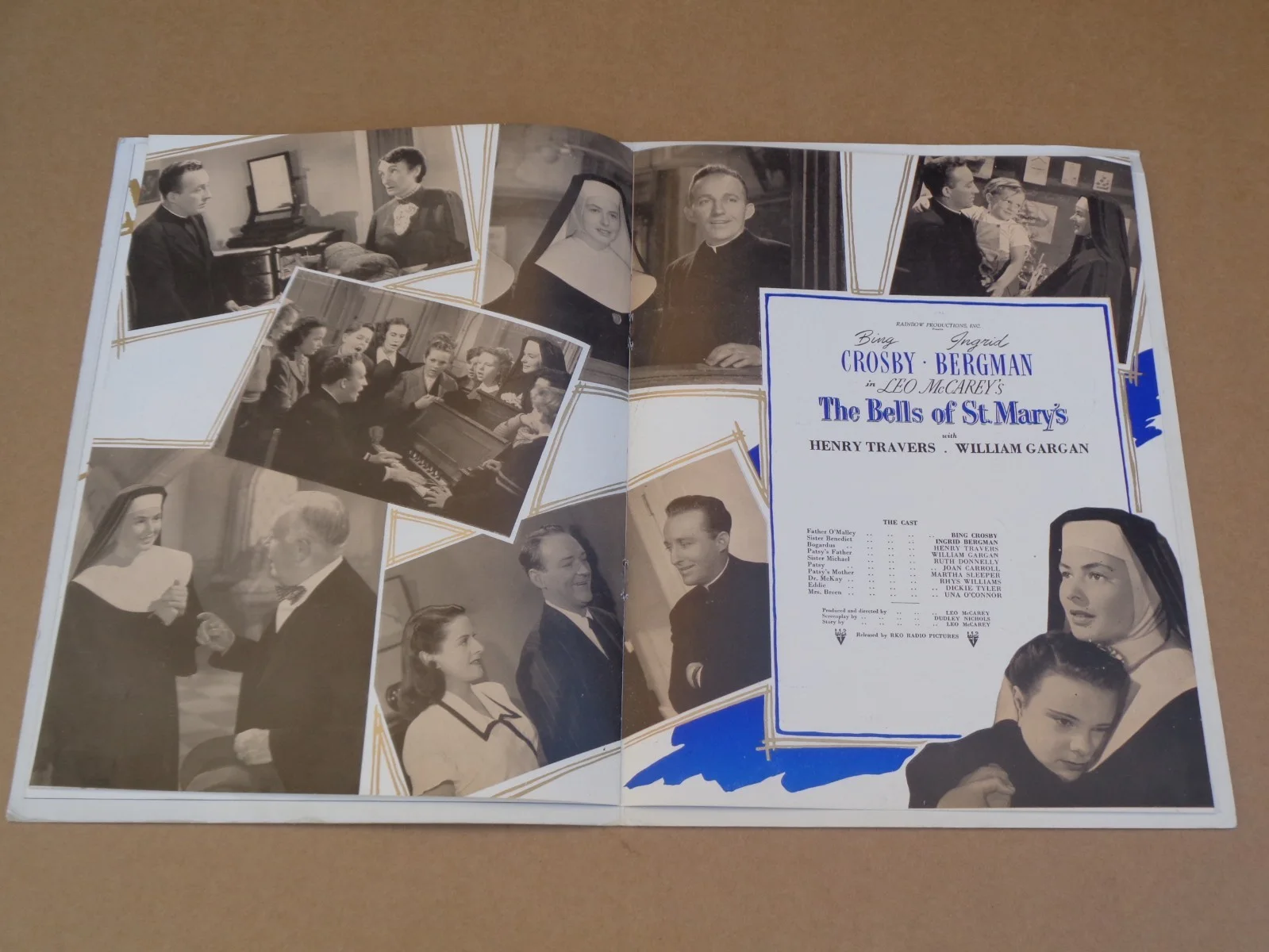 Ingrid Bergman - The Bells of St. Mary - 1946 UK Royal Premiere Brochure, изображение 5