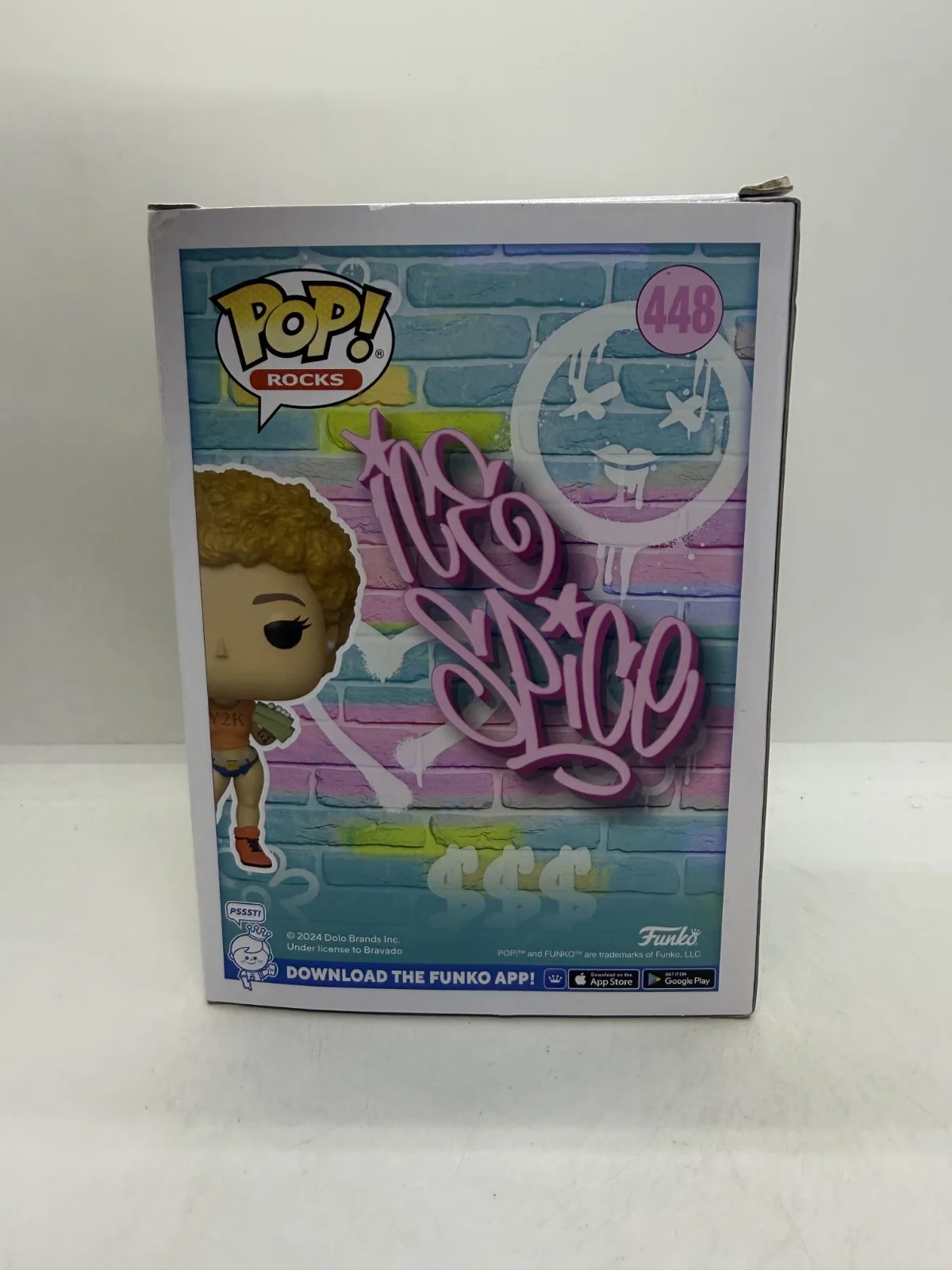 Ice Spice Signed Ice Spice Funko Pop #448 SWAU, image 3
