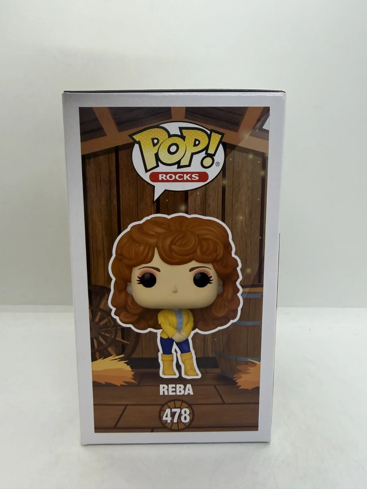 reba mcentire — Reba McEntire Signed Reba Funko Pop #478 SWAU, image 4