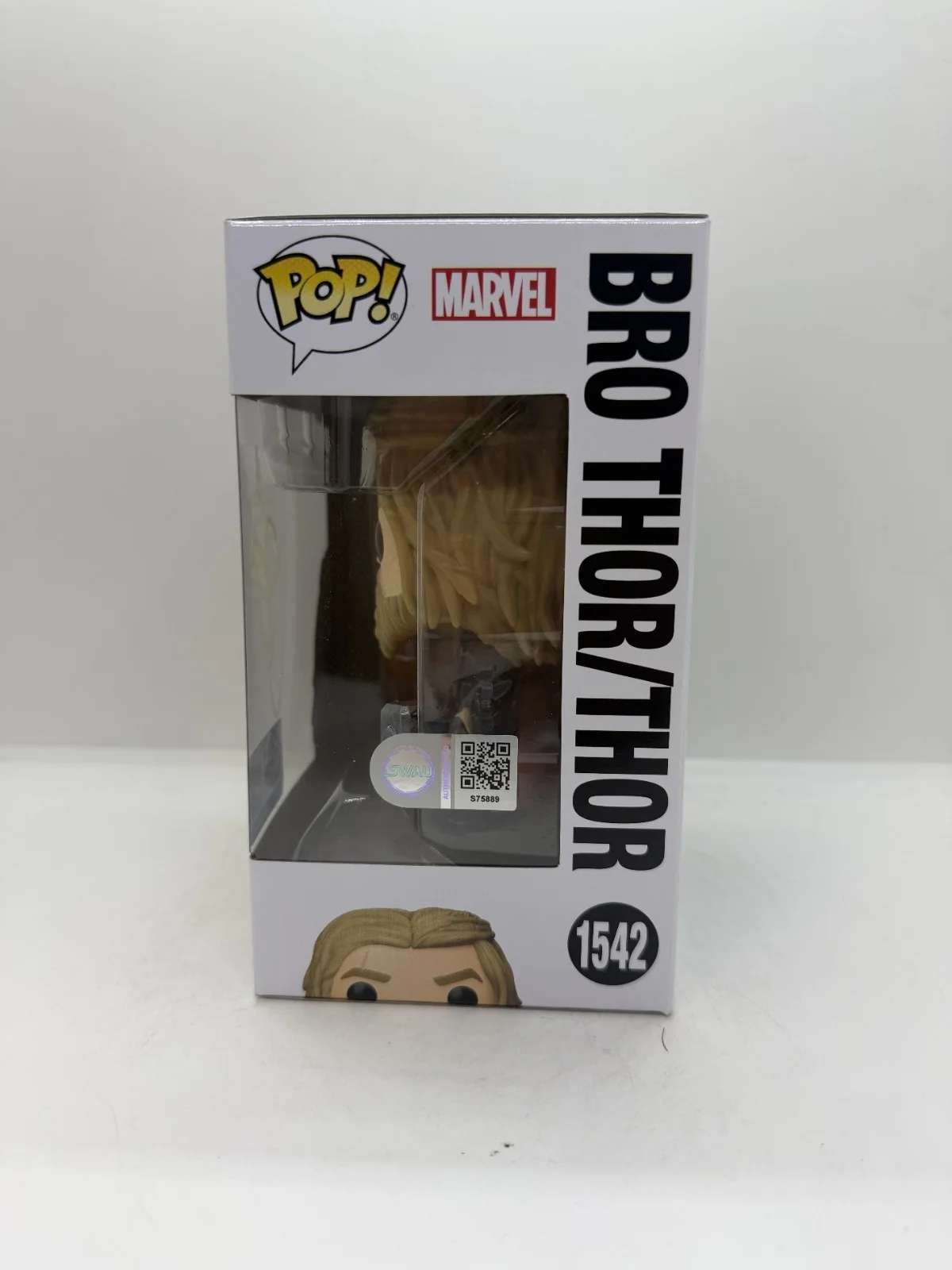 chris hemsworth — Chris Hemsworth SIGNED Marvel The Infinity Saga Bro Thor FUNKO POP #1542 SWAU, image 2