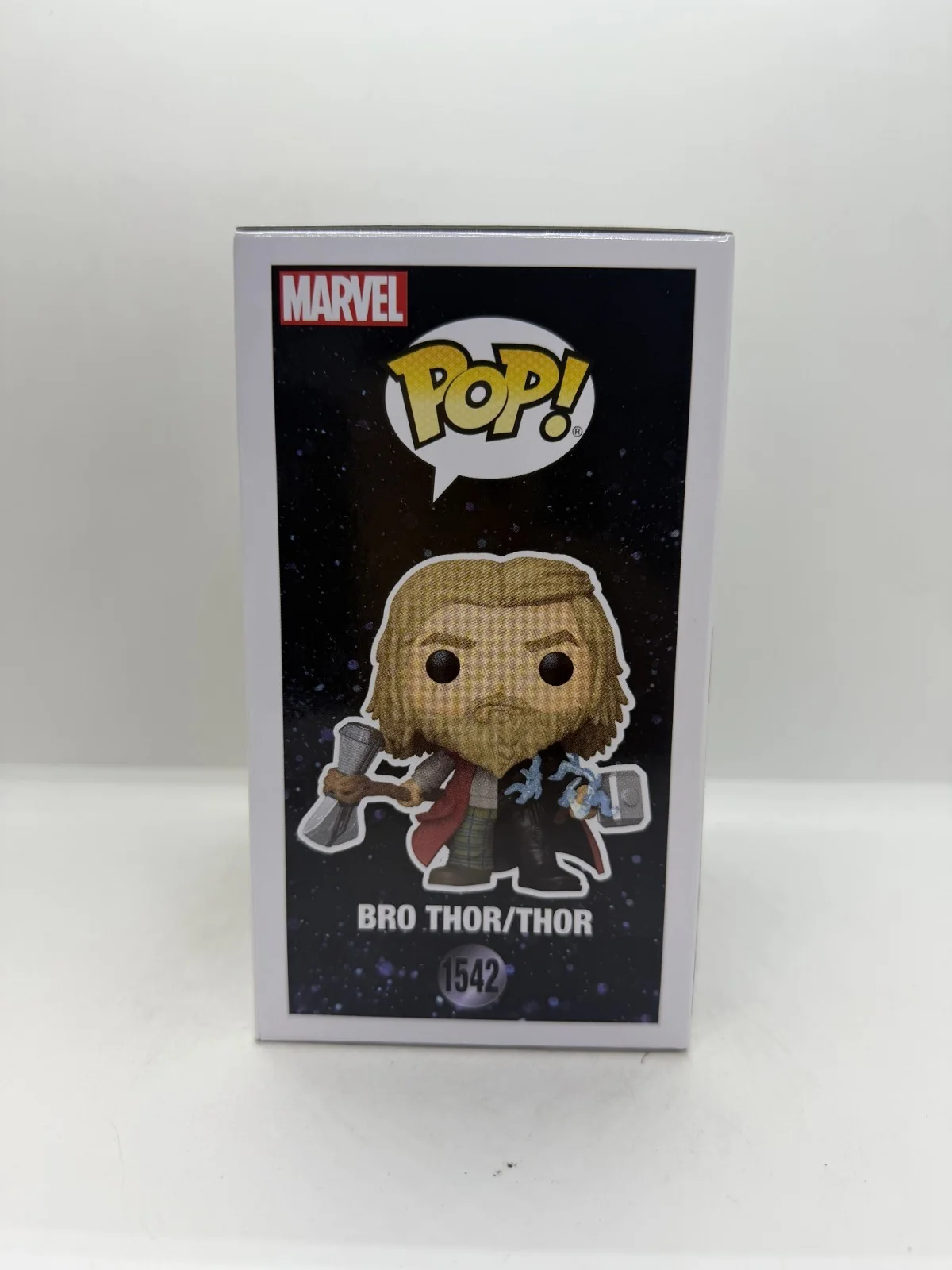 chris hemsworth — Chris Hemsworth SIGNED Marvel The Infinity Saga Bro Thor FUNKO POP #1542 SWAU, image 3