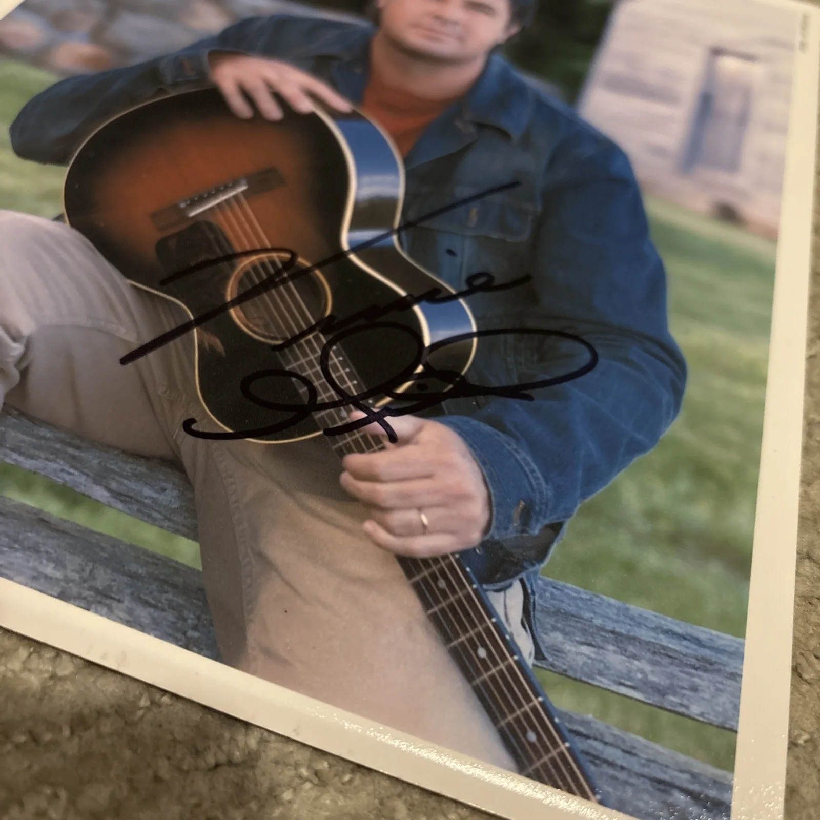 Vince Gill Eagles Autographed Signed 8x10 Promo Photo Music Singer, изображение 4