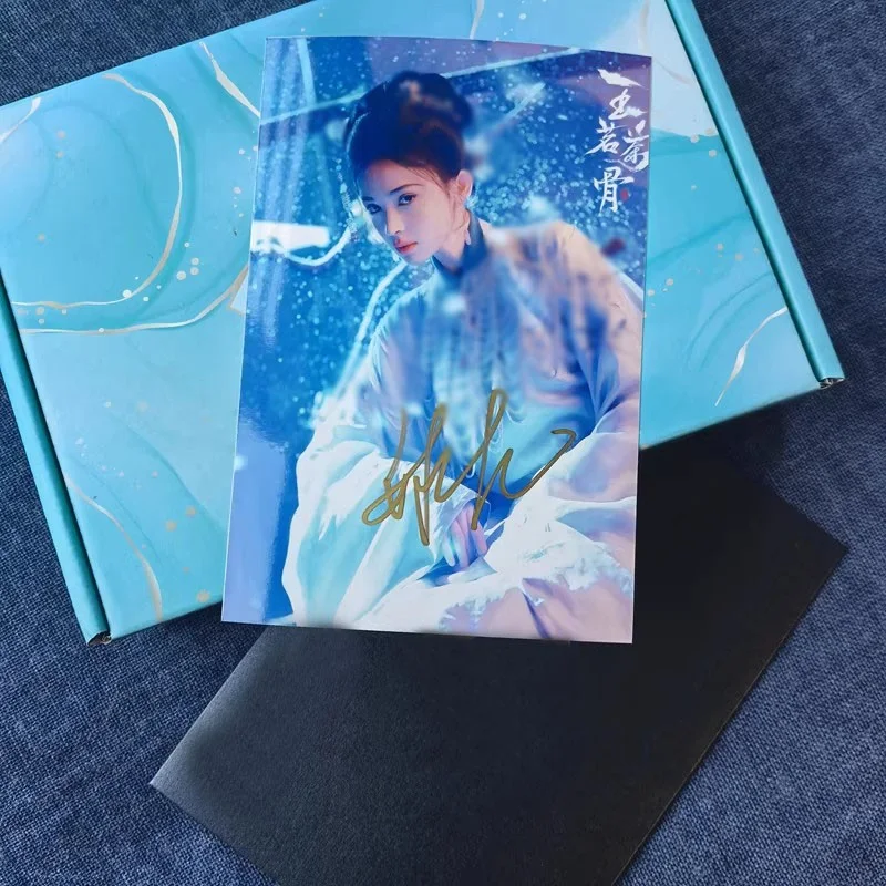 玉茗茶骨 Gulnazar 6" Signed Autographed Photo Collection, image 5