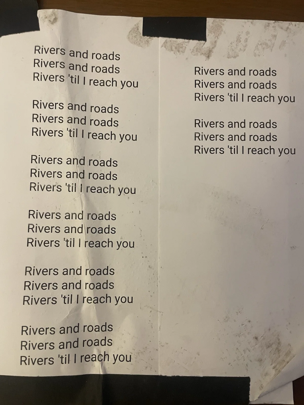 The head And the Heart set list and Lyrics Jannuslive Florida, изображение 4
