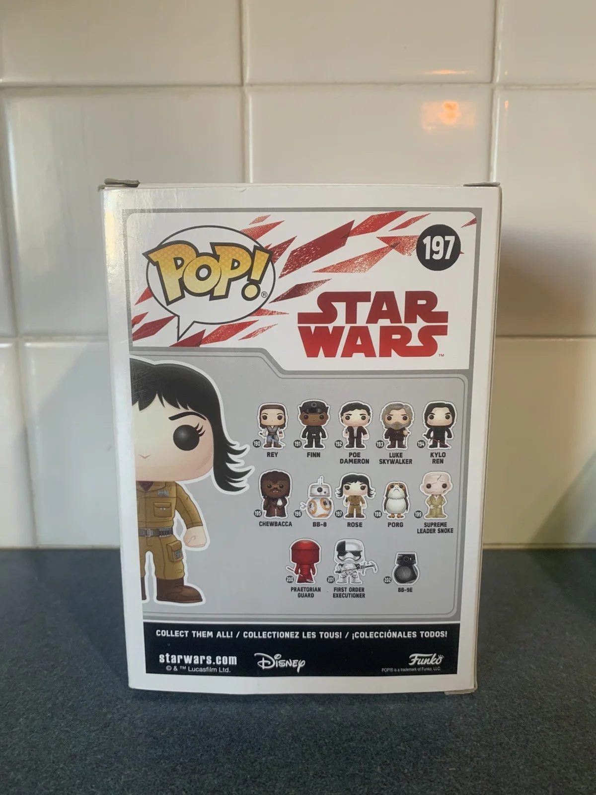 Kelly Marie Tran — Kelly Marie Tran ‘Star Wars: The Last Jedi’ Rose Signed Autographed Funko Pop!, изображение 4