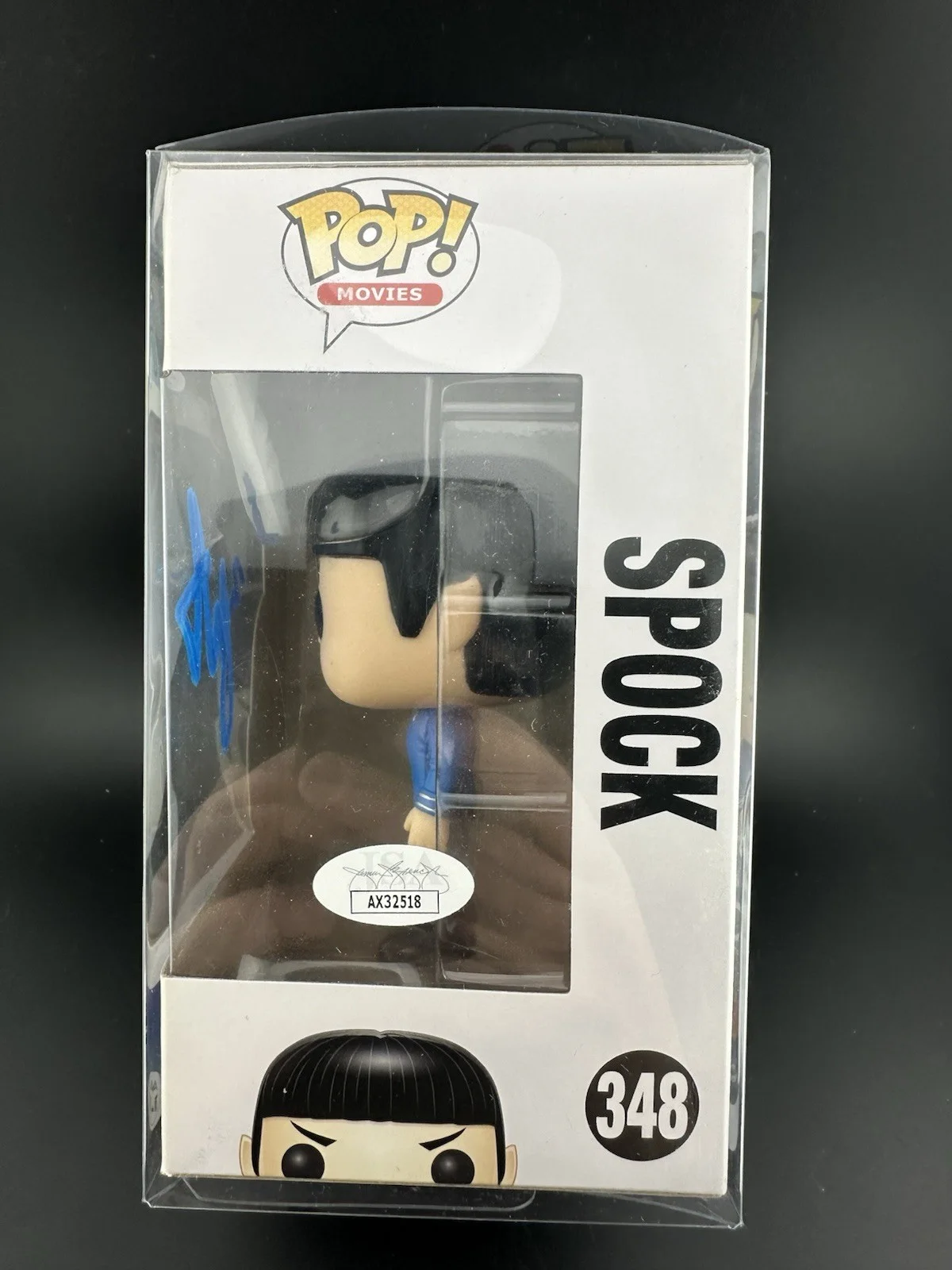 ZACHARY QUINTO SIGNED AUTOGRAPHED STAR TREK SPOCK FUNKO POP #1139 JSA COA RARE!, изображение 4