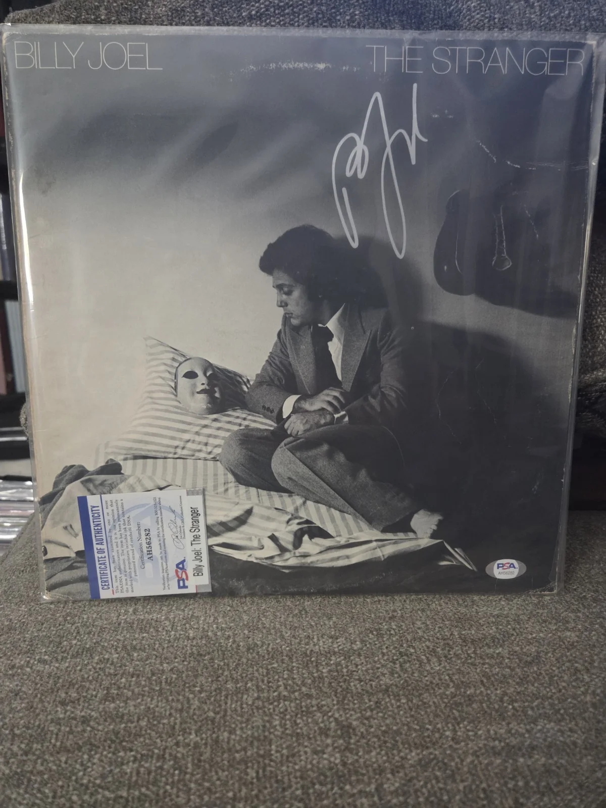Billy JOEL SIGNED THE STRANGER VINYL PSA CERT 🙌 1st Pressing 1977, image 2