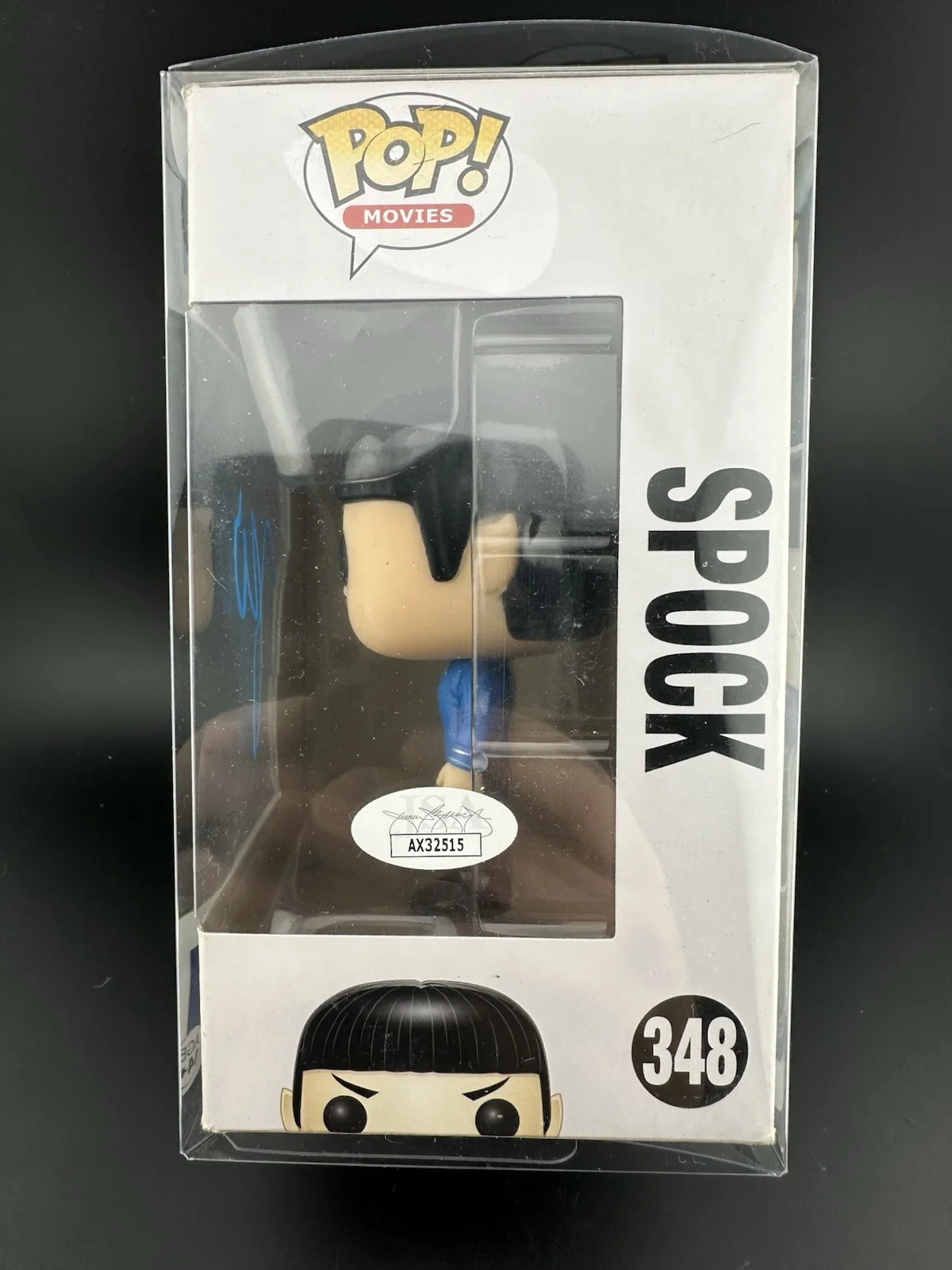 ZACHARY QUINTO SIGNED AUTOGRAPHED STAR TREK SPOCK FUNKO POP #1139 JSA COA RARE!, image 4