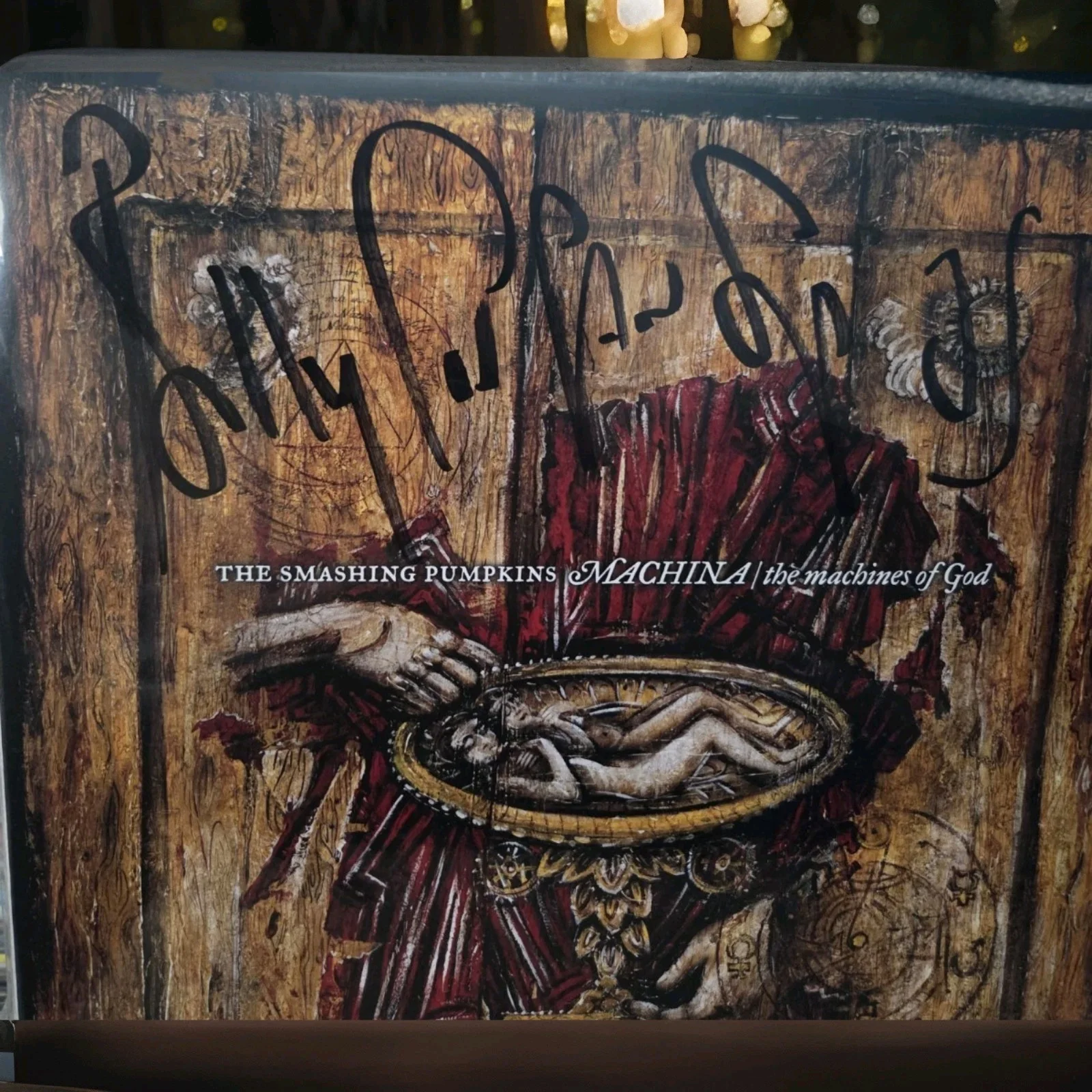 The SMASHING PUMPKINS BILLY CORGAN Signed MACHINA VINYL 2025 MARTHA'S MUSIC. NEW, изображение 2