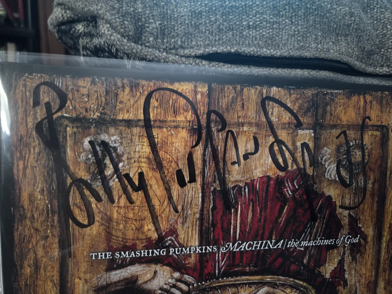 The SMASHING PUMPKINS BILLY CORGAN Signed MACHINA VINYL 2025 MARTHA'S MUSIC. NEW, изображение 3