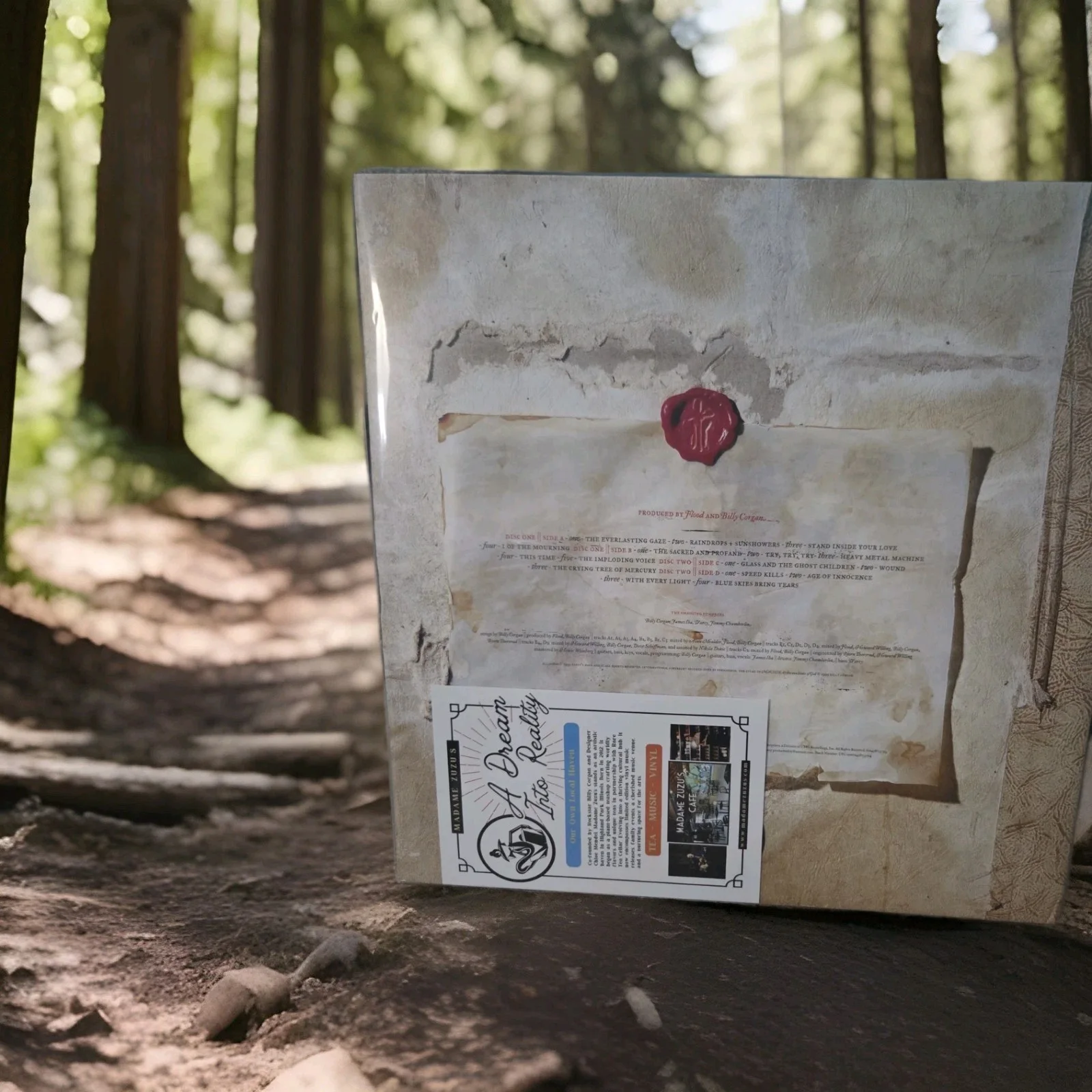 The SMASHING PUMPKINS BILLY CORGAN Signed MACHINA VINYL 2025 MARTHA'S MUSIC. NEW, изображение 4