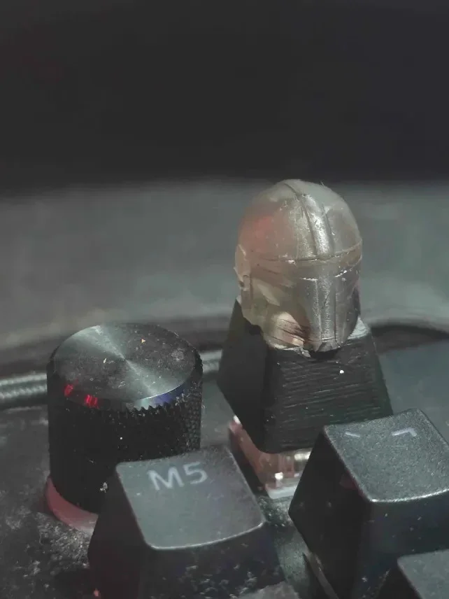 Custom Starwars Mando Keycap! Best for Razer Keyboards! Great Gift!, изображение 3