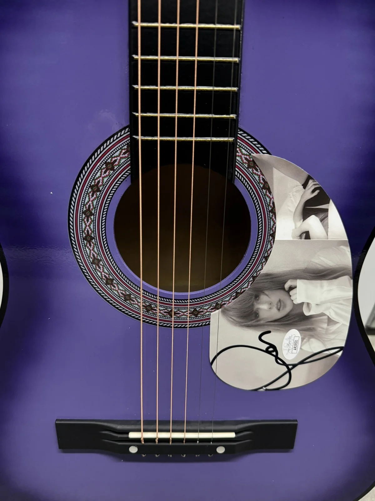 Taylor Swift Signed 38" Acoustic Guitar (JSA), image 2