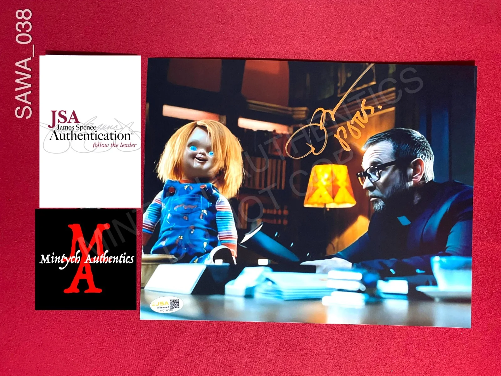 Devon Sawa — Devon Sawa autographed signed 8x10 photo Chucky TV series Child's Play JSA COA