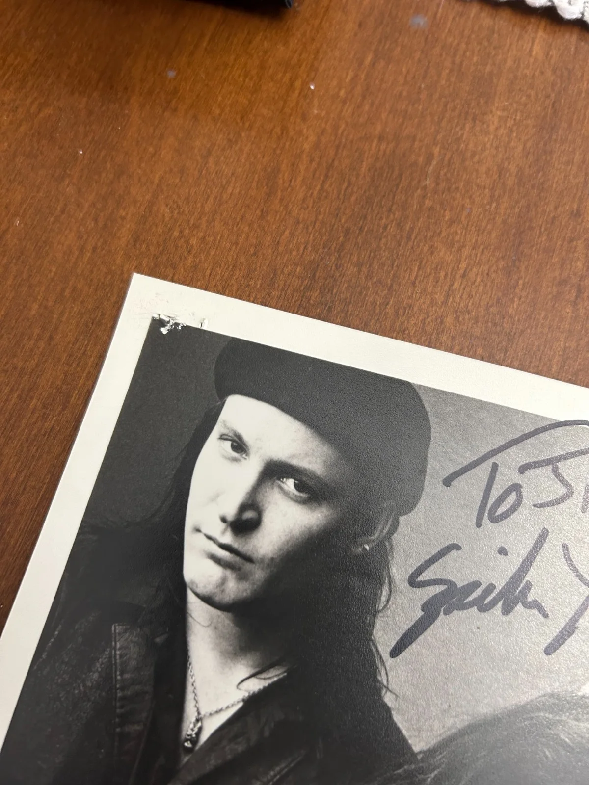Mind Over Four Signed Promo Photo 8x10 Signatures Autographed Heavy Metal Rock, изображение 3