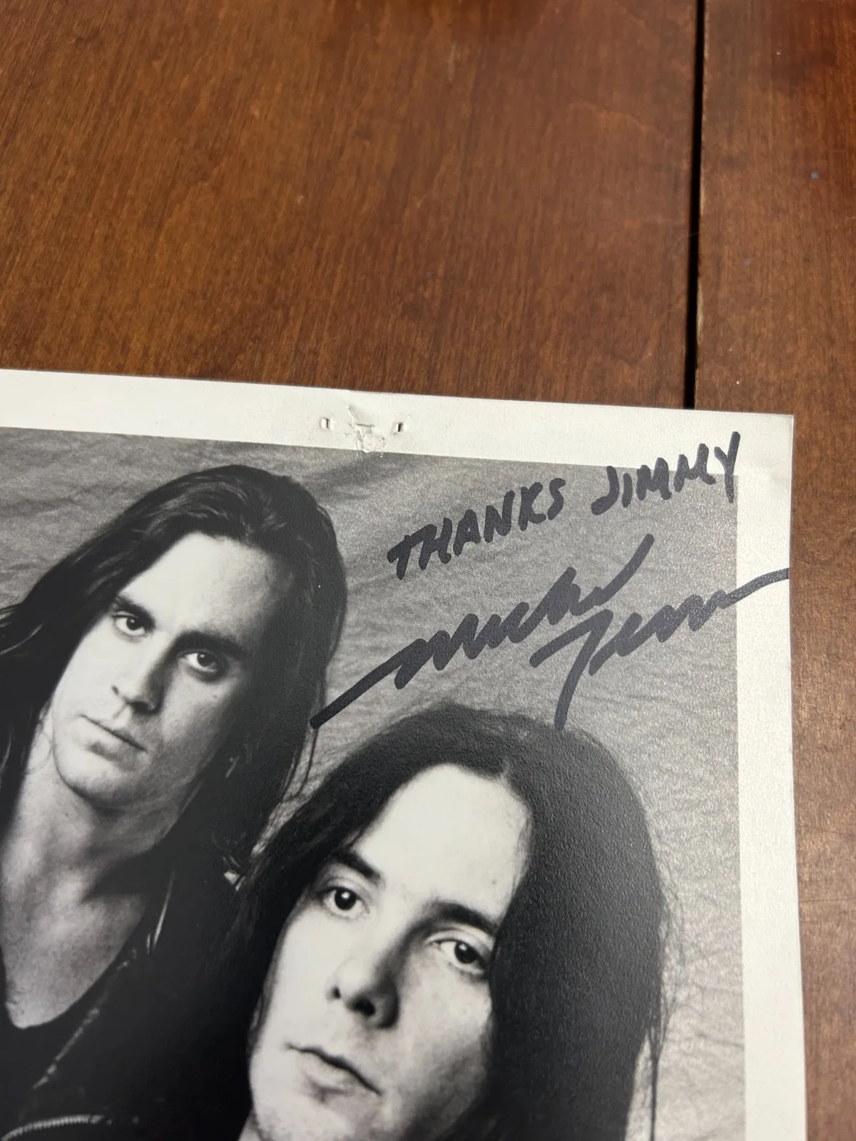 Mind Over Four Signed Promo Photo 8x10 Signatures Autographed Heavy Metal Rock, изображение 4