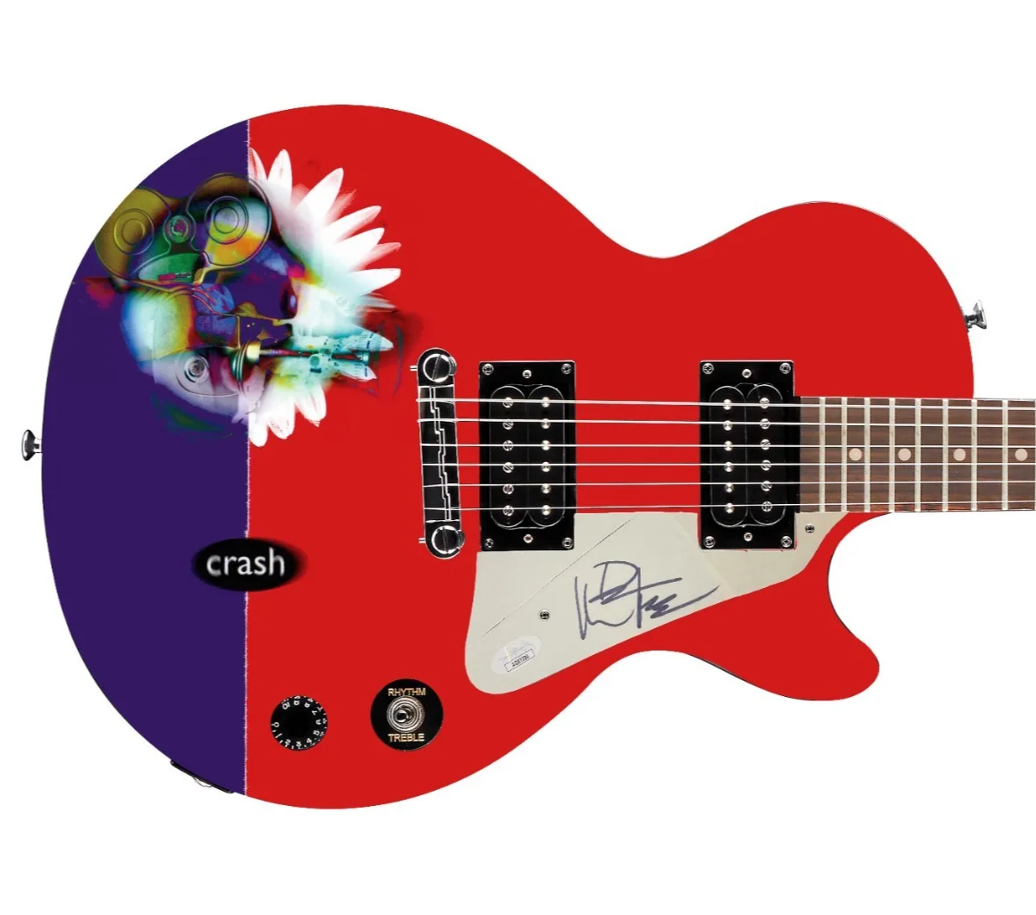 Dave Matthews Signed Custom Crash Les Paul Guitar JSA COA, image 2