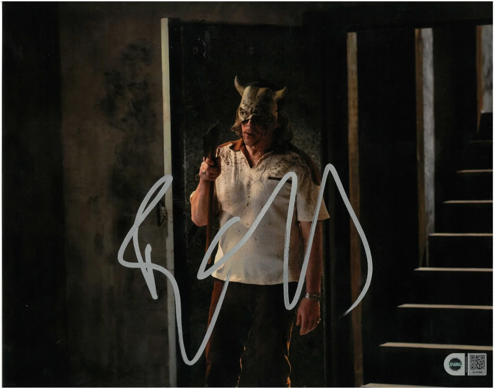 Ethan Hawke — Ethan Hawke Signed 11x14 Photo The Black Phone SWAU Authenticated RARE 2