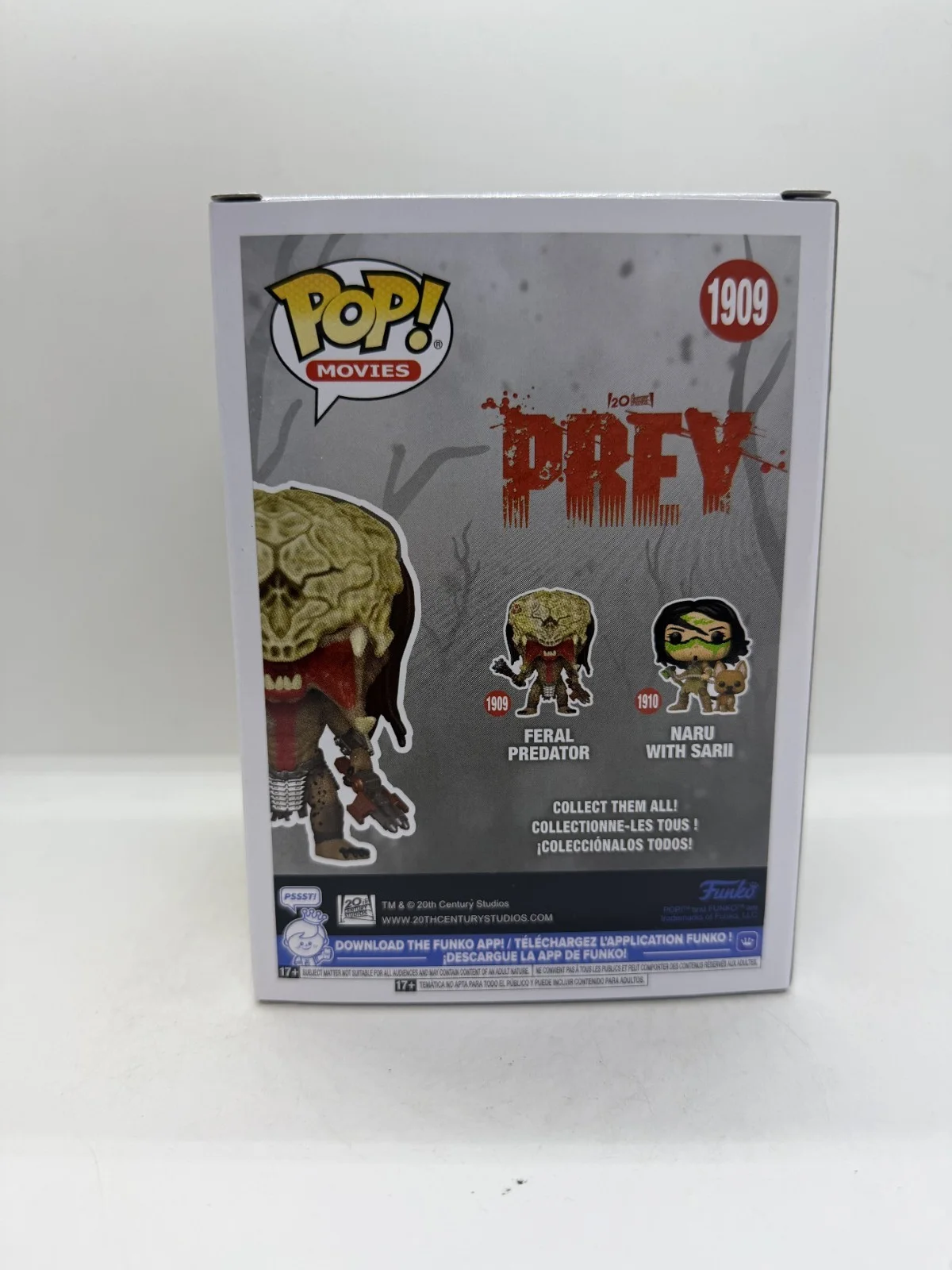 dane diliegro — Dane DiLiegro Signed Prey Feral Predator Funko Pop #1909 SWAU, изображение 4