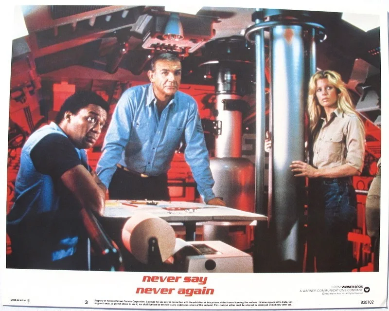 007 Never Say Never Again 1983 8x Postcards Premium Reproduction Lobby Cards, изображение 4