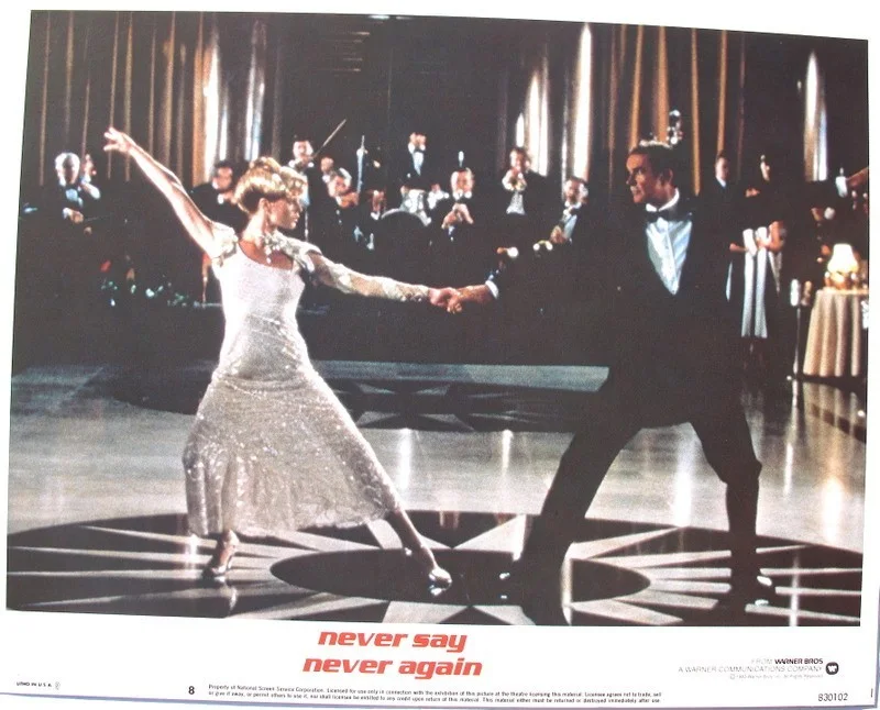 007 Never Say Never Again 1983 8x Postcards Premium Reproduction Lobby Cards, изображение 5